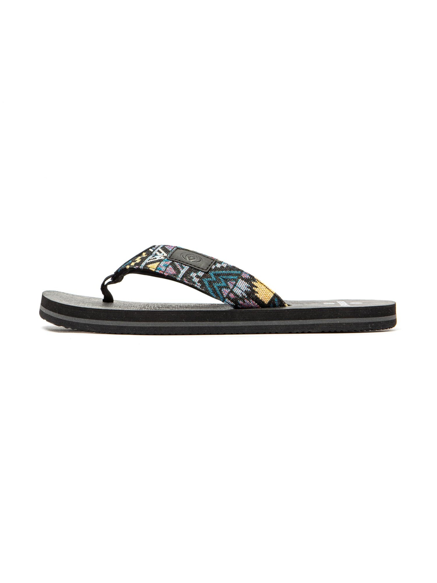 Brasileras Zapatos para playa y agua 'Azteca' azul claro / amarillo / negro / blanco