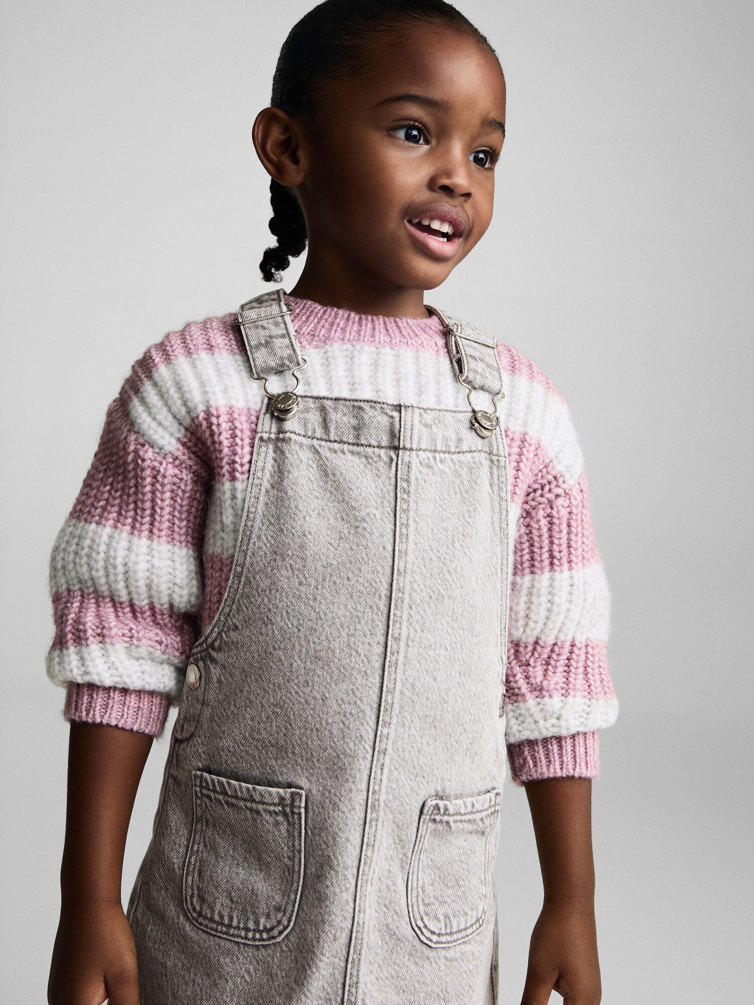 MANGO KIDS Ruha  szürke farmer termék 2. képe