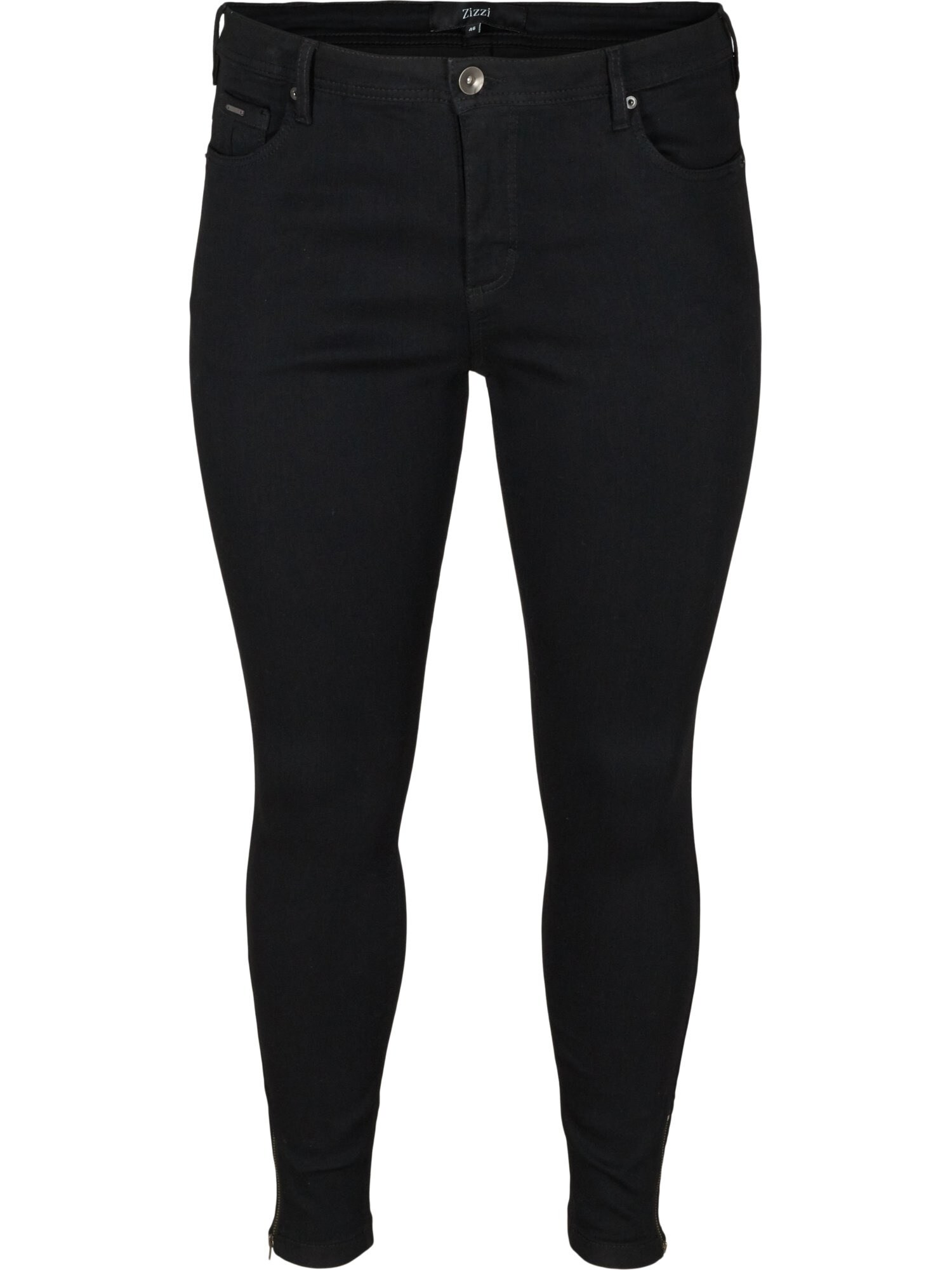 Zizzi Džínsy 'AMY'  čierny denim