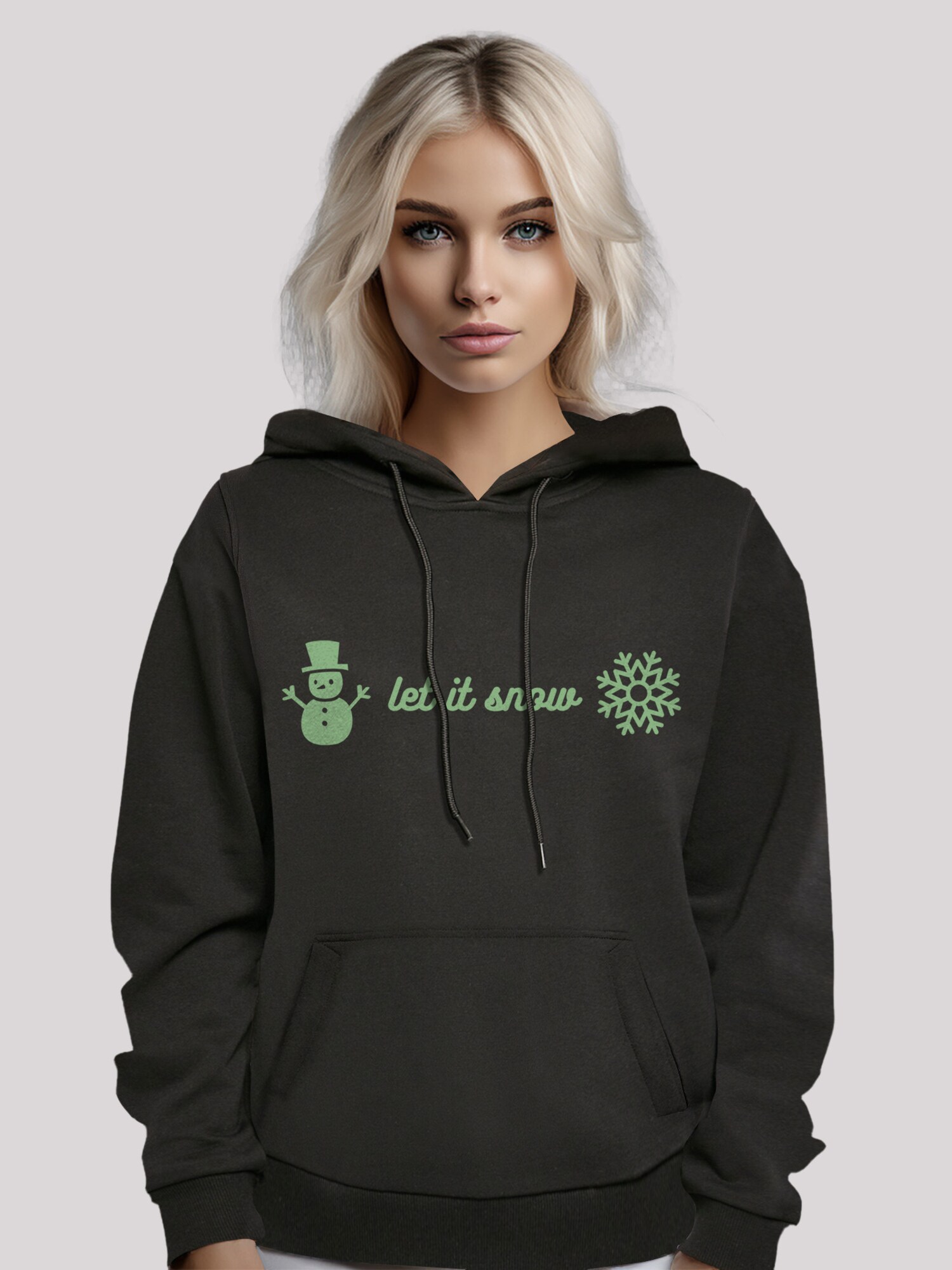 Thumbnail - F4NT4STIC Sweatshirt Weihnachten let it snow