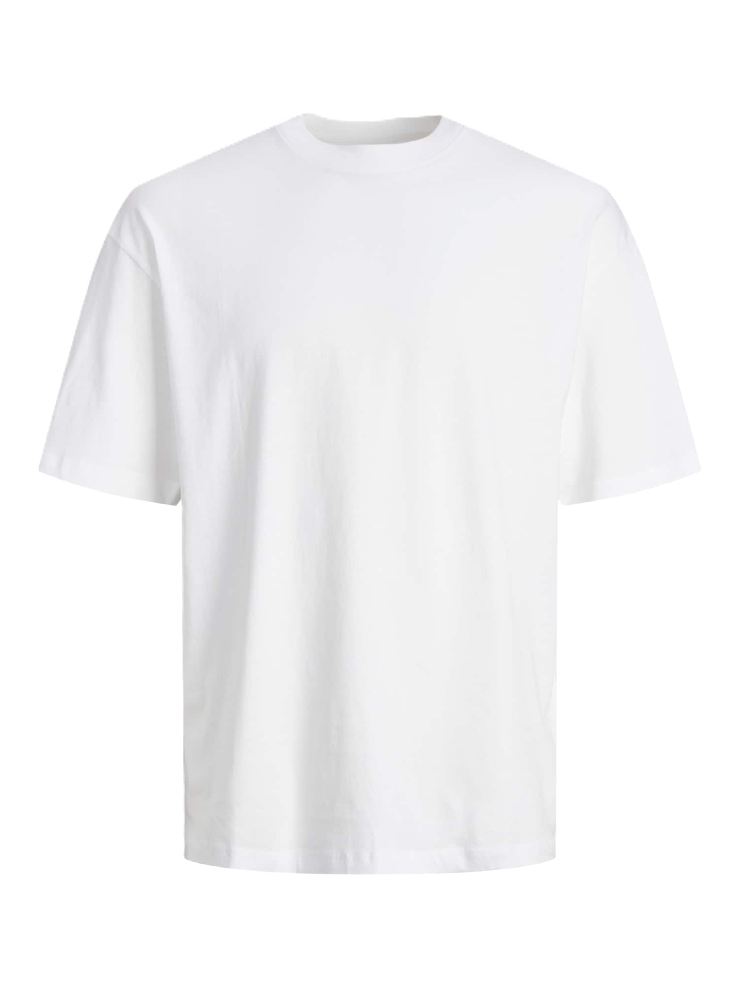 JACK & JONES Tričko 'JJEBradley' šedobiela