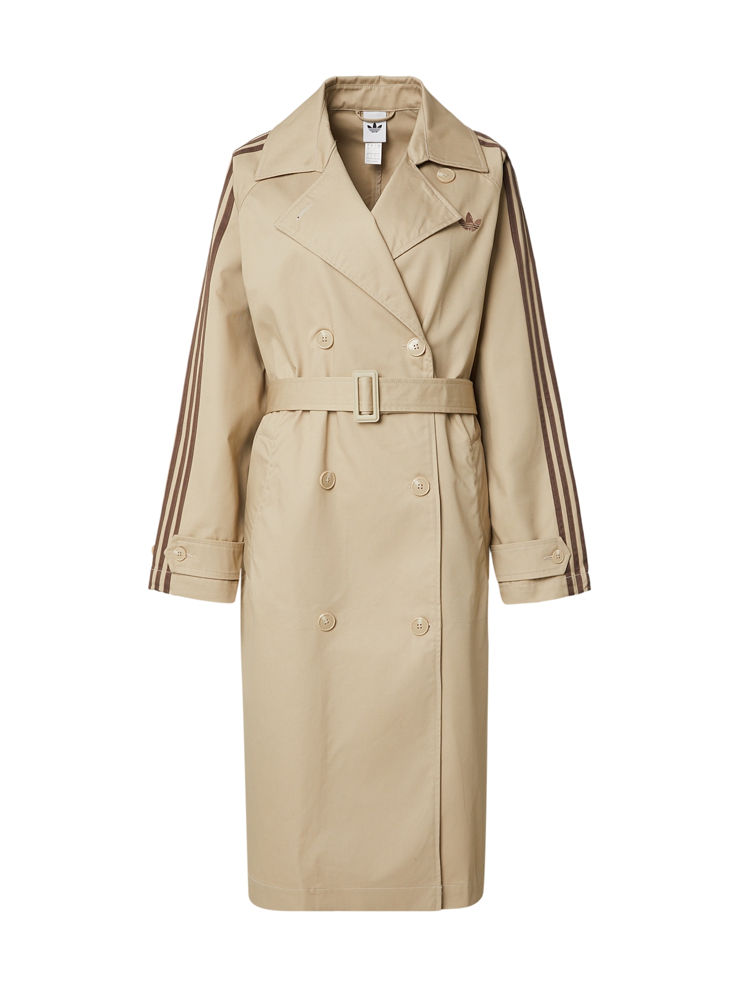 ADIDAS ORIGINALS Palton de primăvară-toamnă  nisipiu / maro
