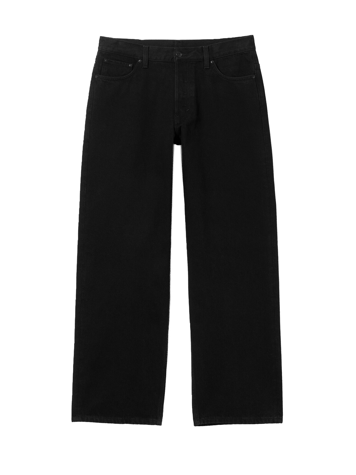 WEEKDAY Jeans Sphere  negru denim