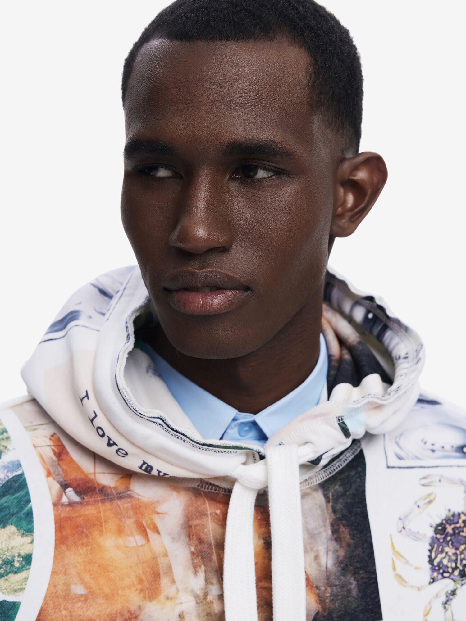 Desigual Mikina 'Sunflower' zmiešané farby / biela (obrázok 6)