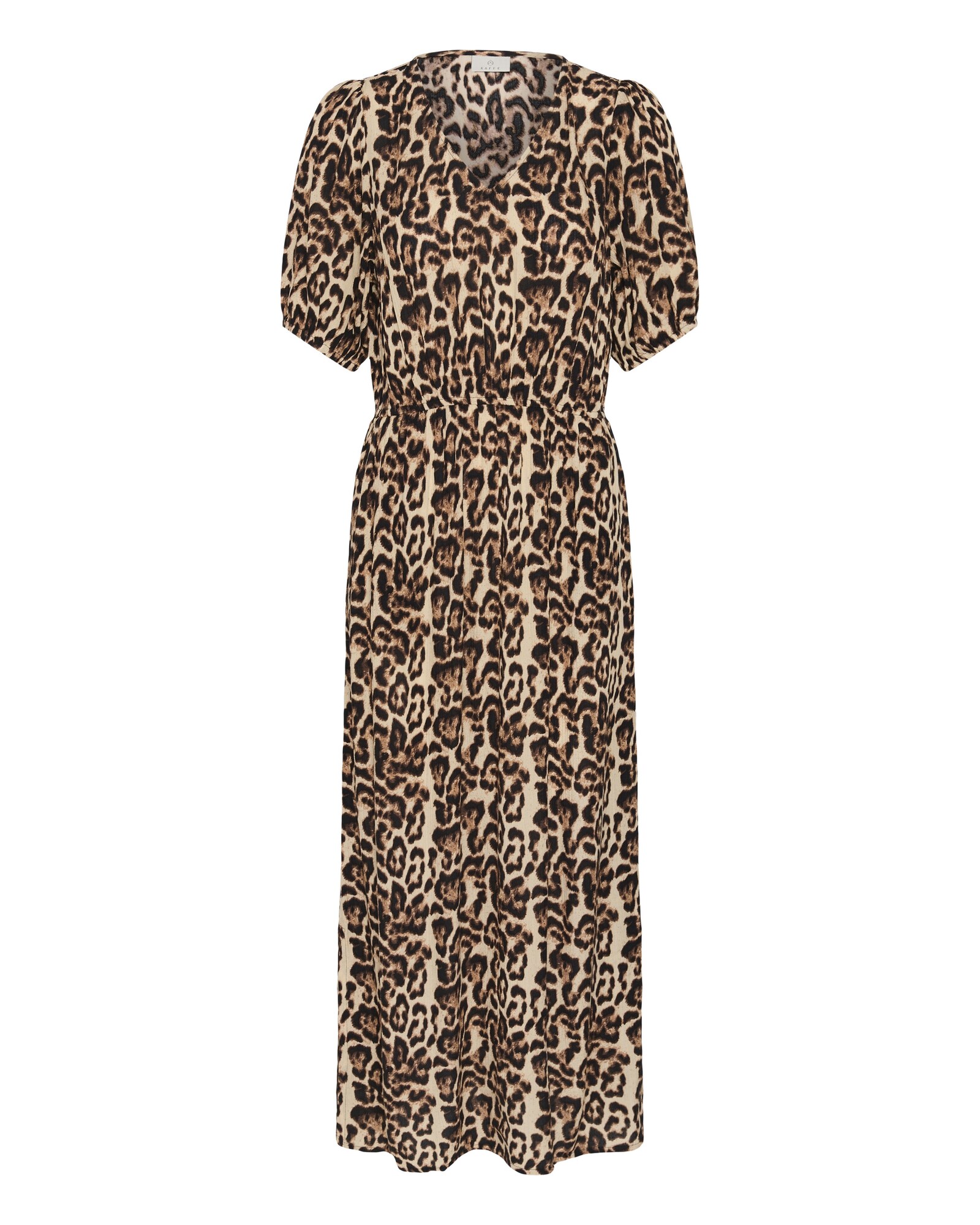 Kaffe Vestido 'KAIsolde Amber' beige / marrón / negro