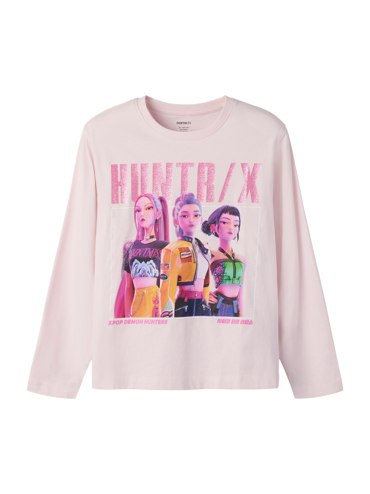 NAME IT Tricou NKFARIS verde / lila / roz / roz pastel