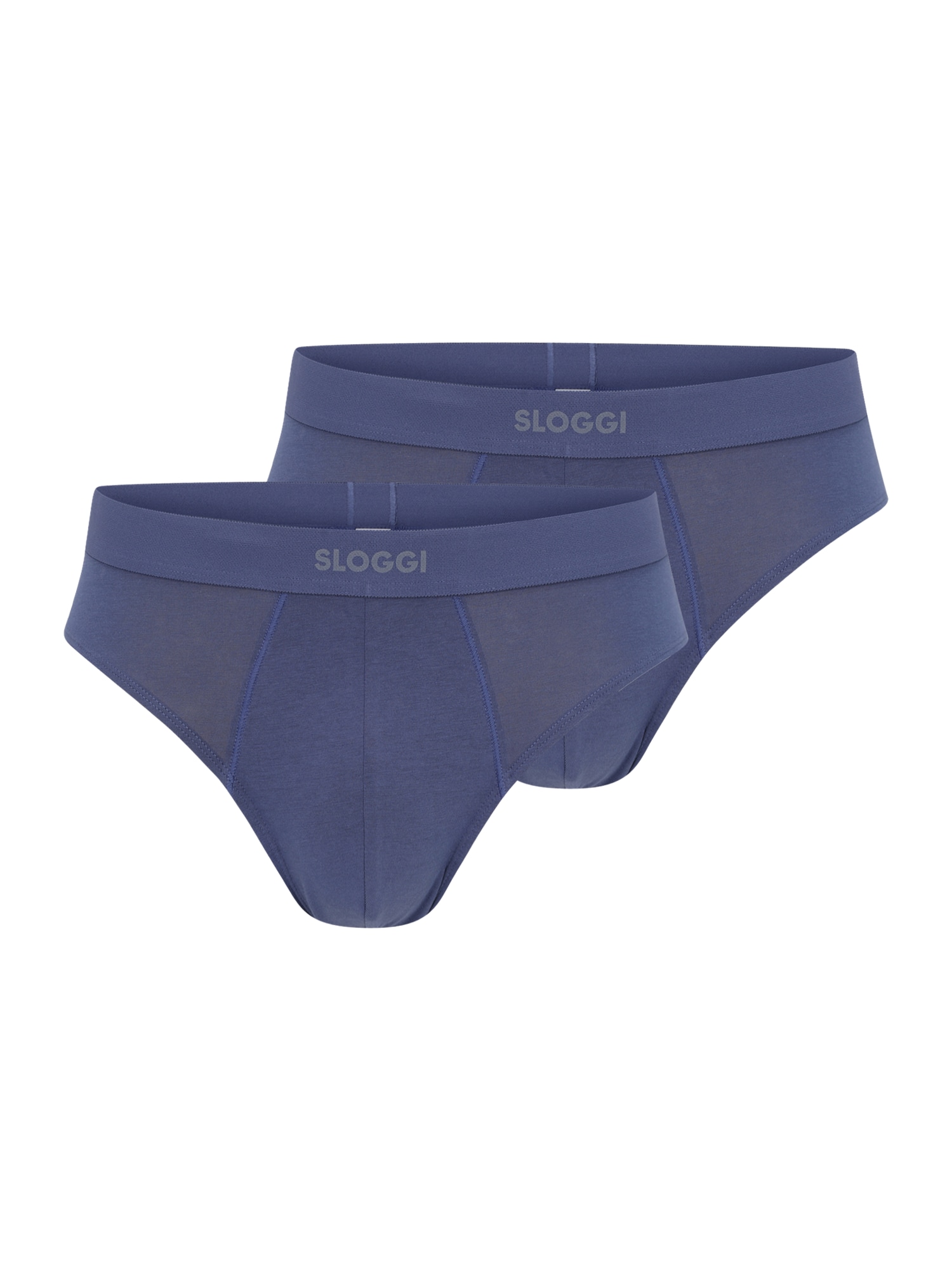 SLOGGI Slip EVER Ease  albastru gențiană / gri închis