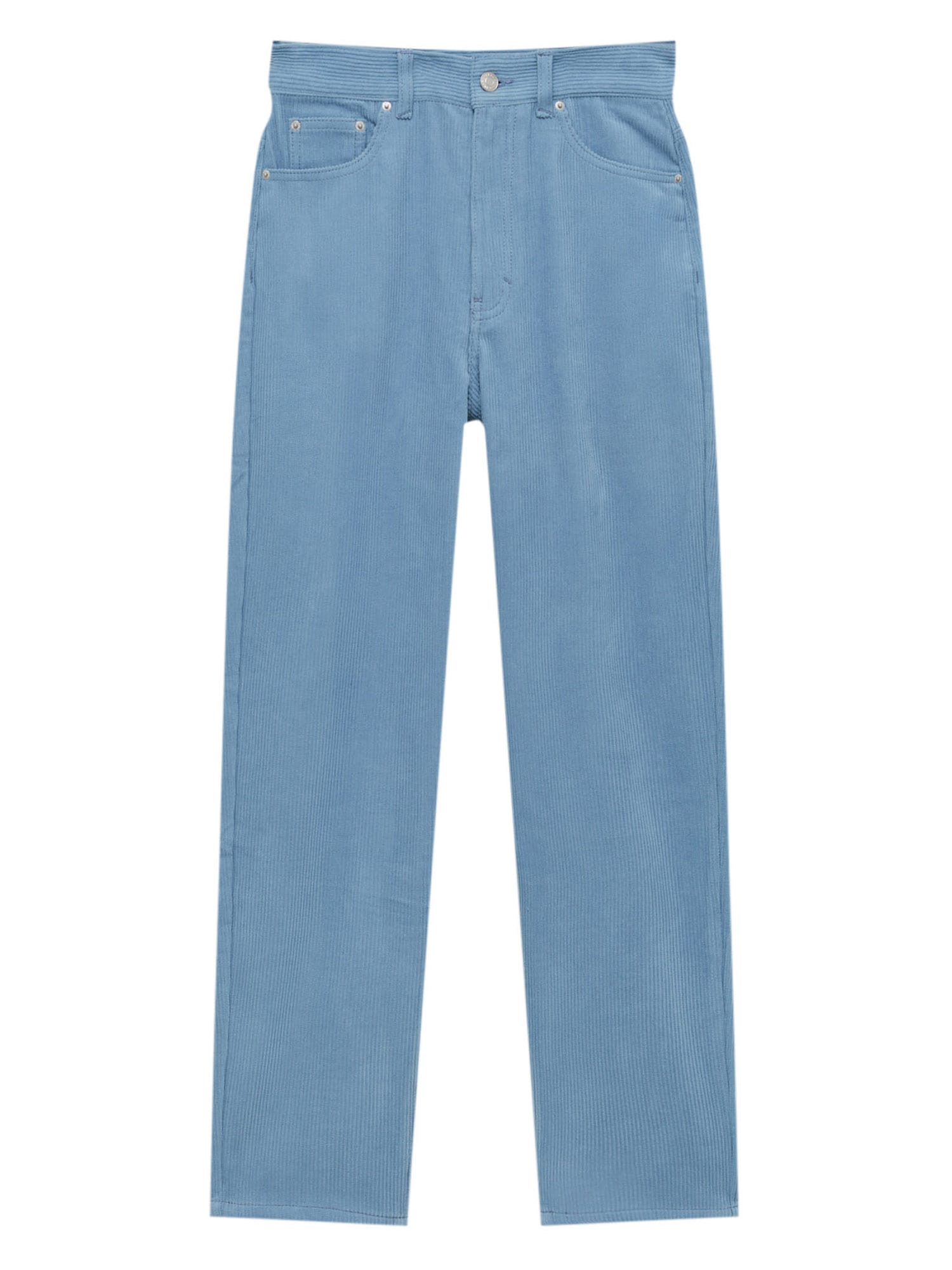 Pull&Bear Панталон  опушено синьо