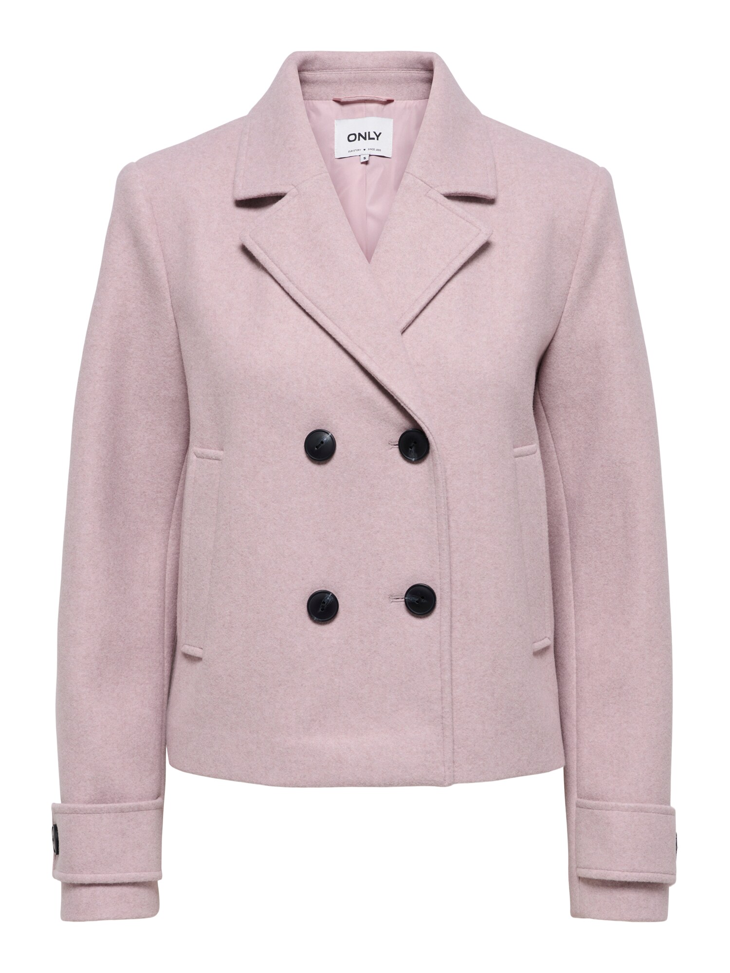 ONLY Palton de primăvară-toamnă ONLFreja  roz