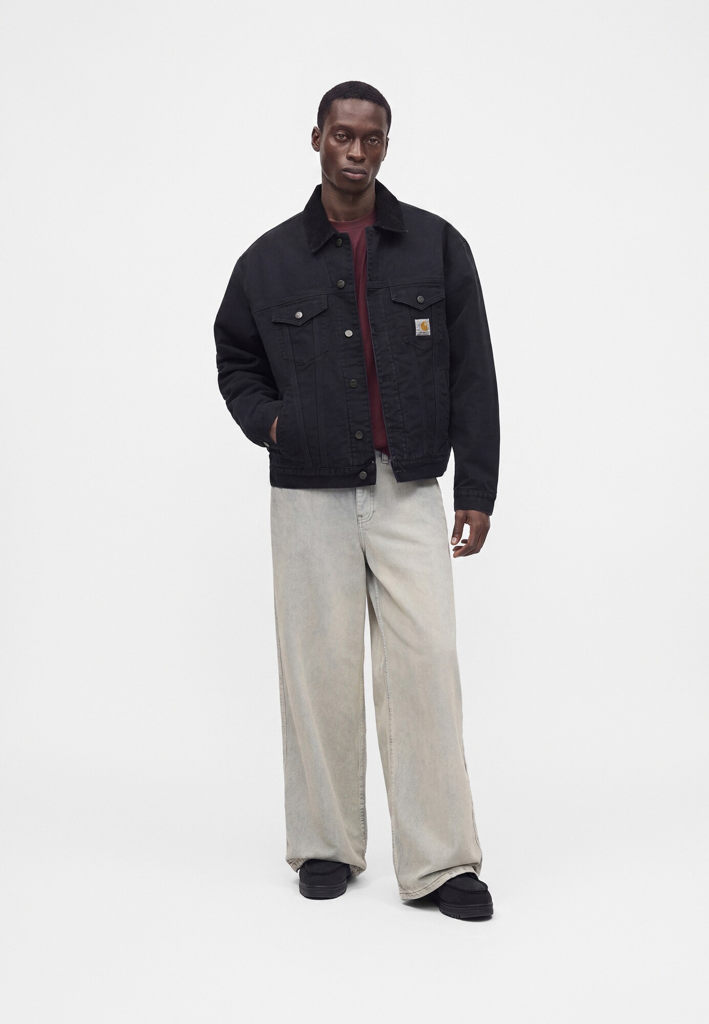 Carhartt WIP Chaqueta de entretiempo  negro – imagen 8