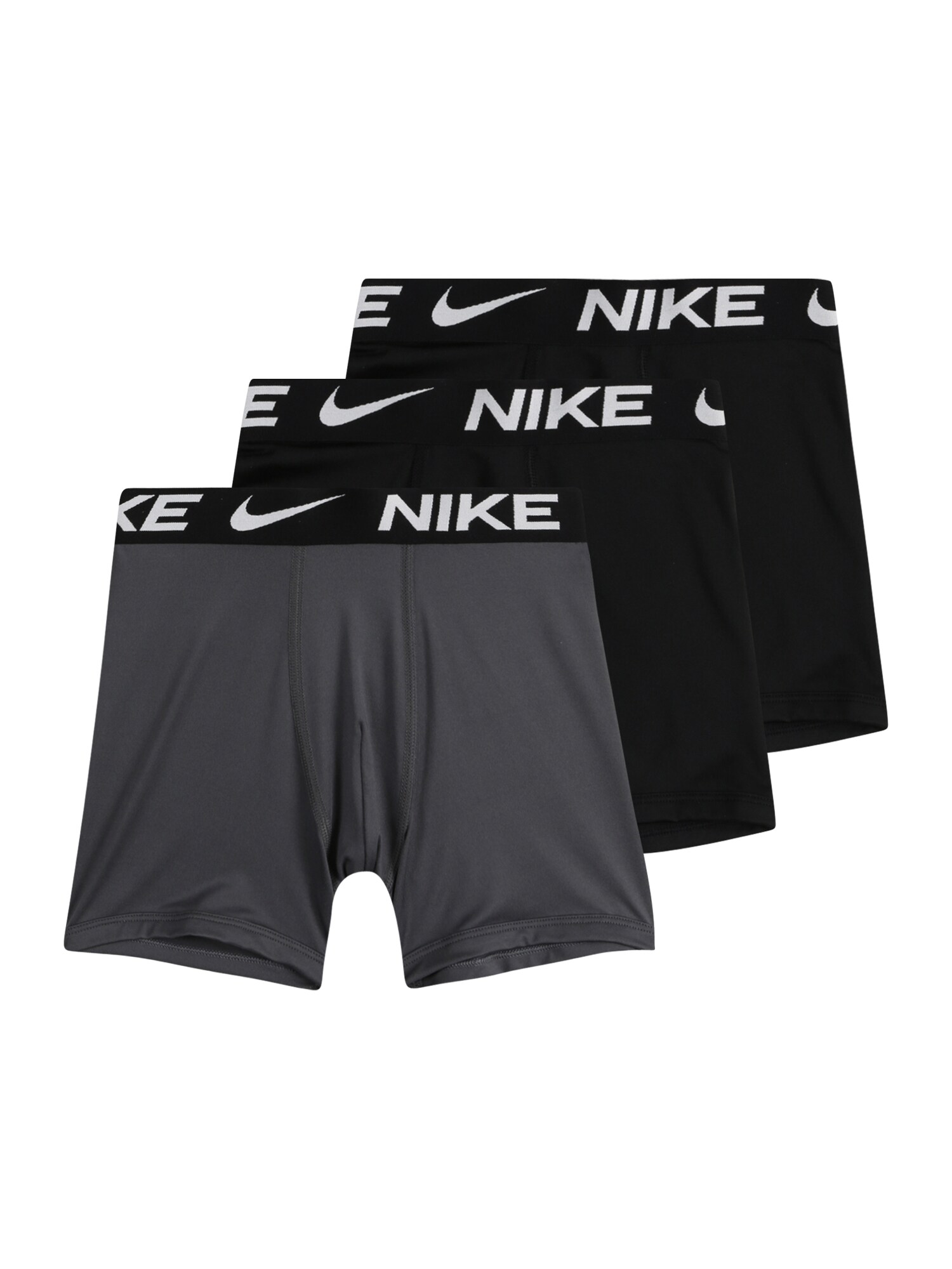 Nike Sportswear Apatinės kelnaitės juoda / pilka / balta