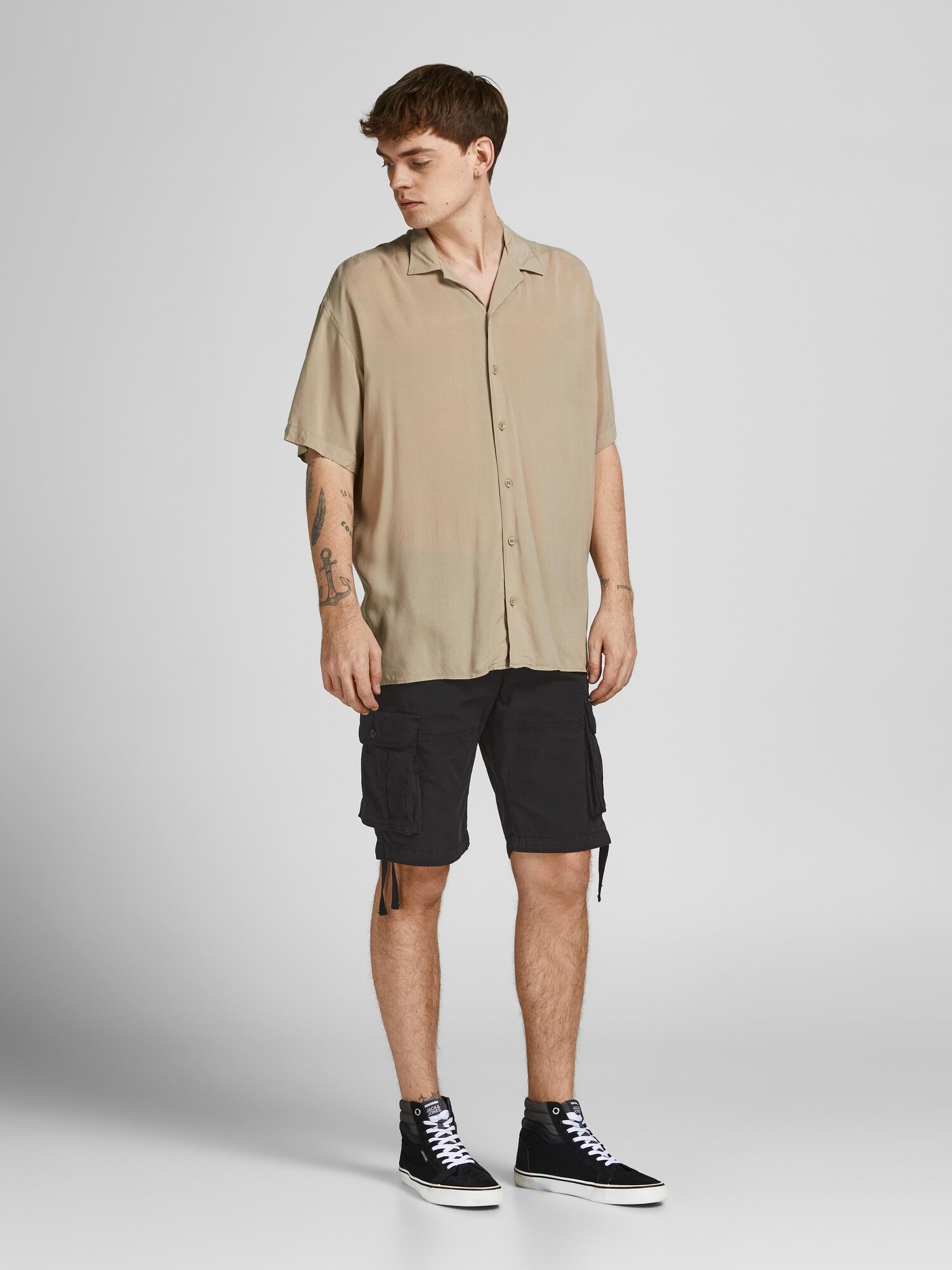 JACK & JONES Kapsáče 'Zeus' čierna (obrázok 3)