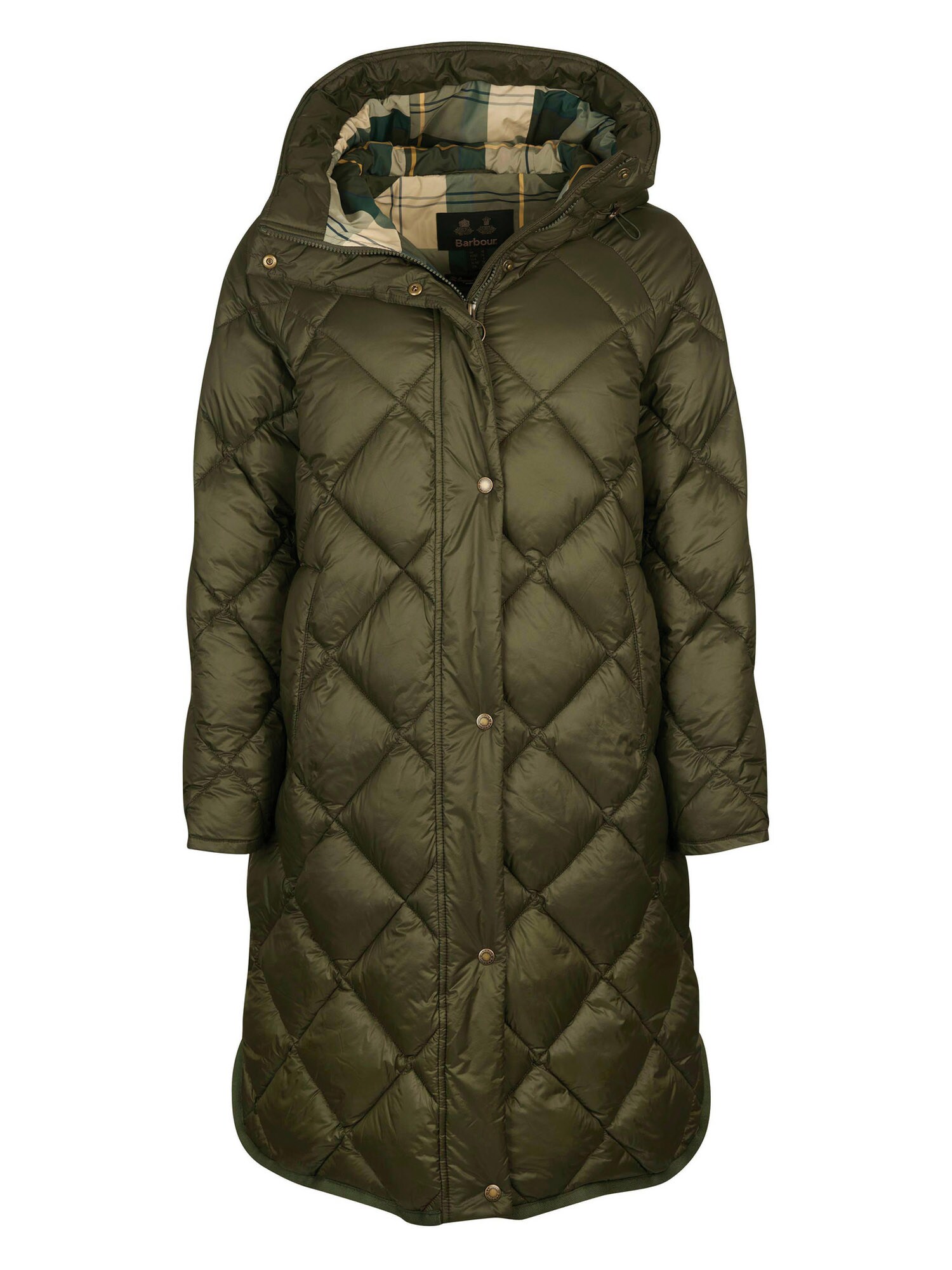 Barbour Zimný kabát 'Sandyford'  olivová