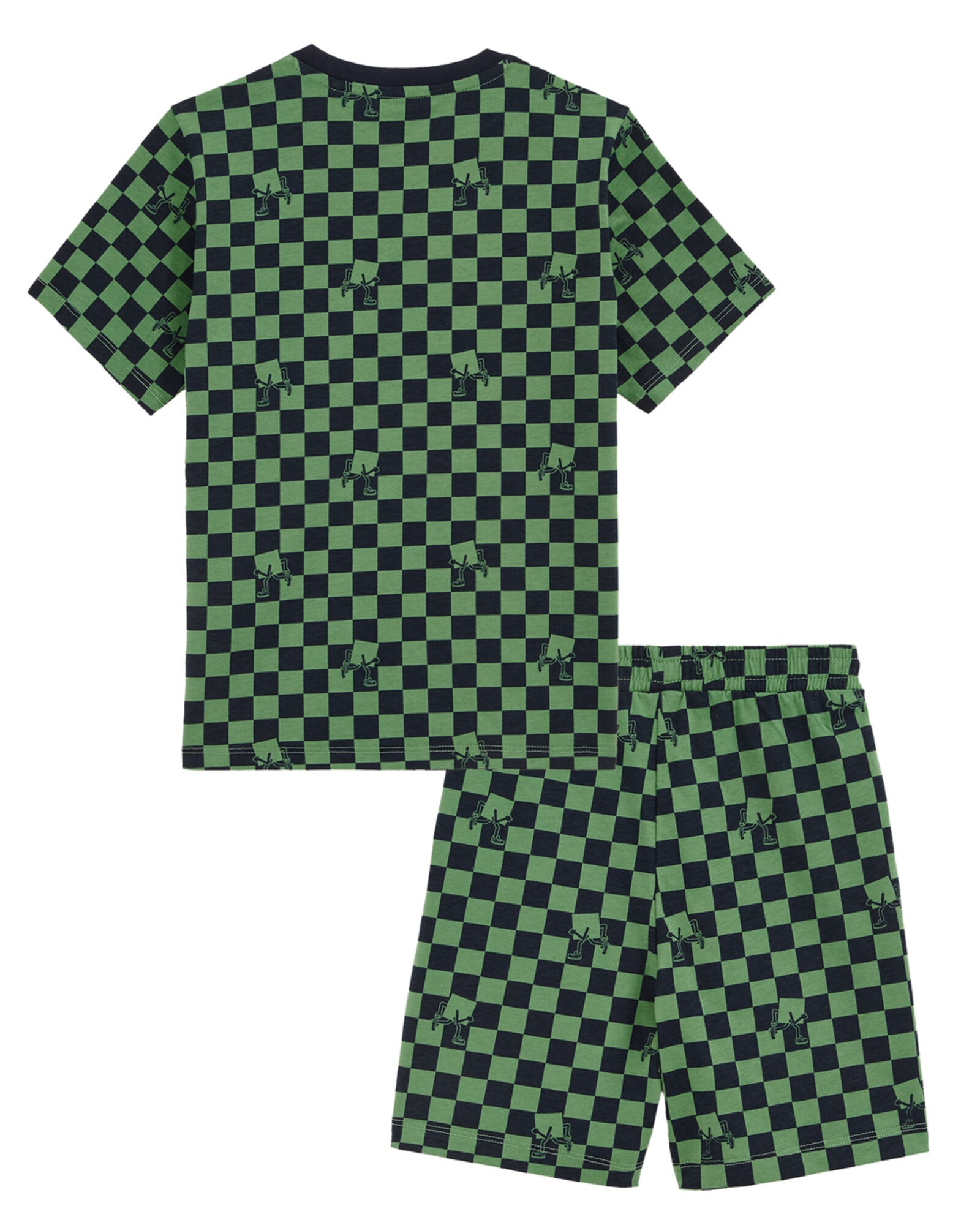 WE Fashion Ruhák alváshoz  zöld / fekete / fehér termék 2. képe