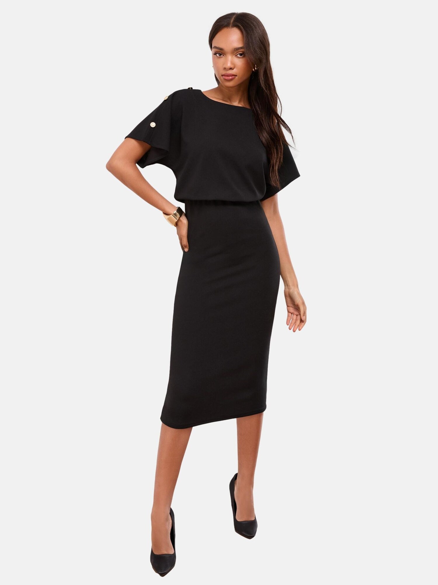 Lipsy Rochie  negru