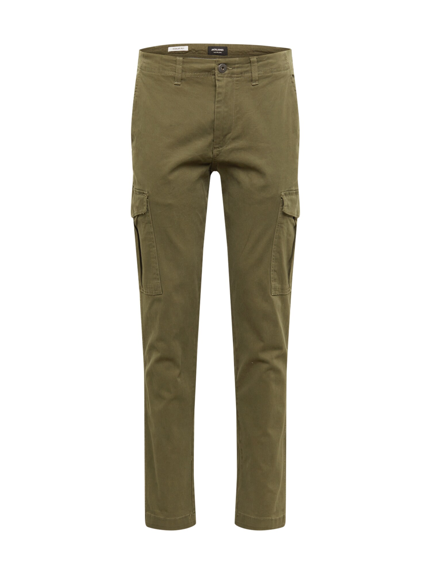 JACK & JONES Laisvo stiliaus kelnės 'Roy Joe'  alyvuogių spalva