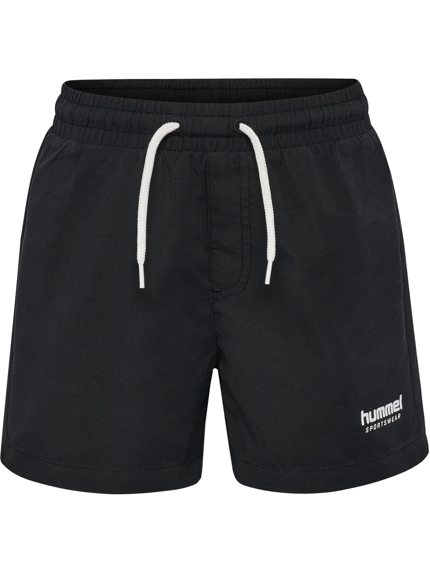 Hummel Modă de plajă sport  negru / alb