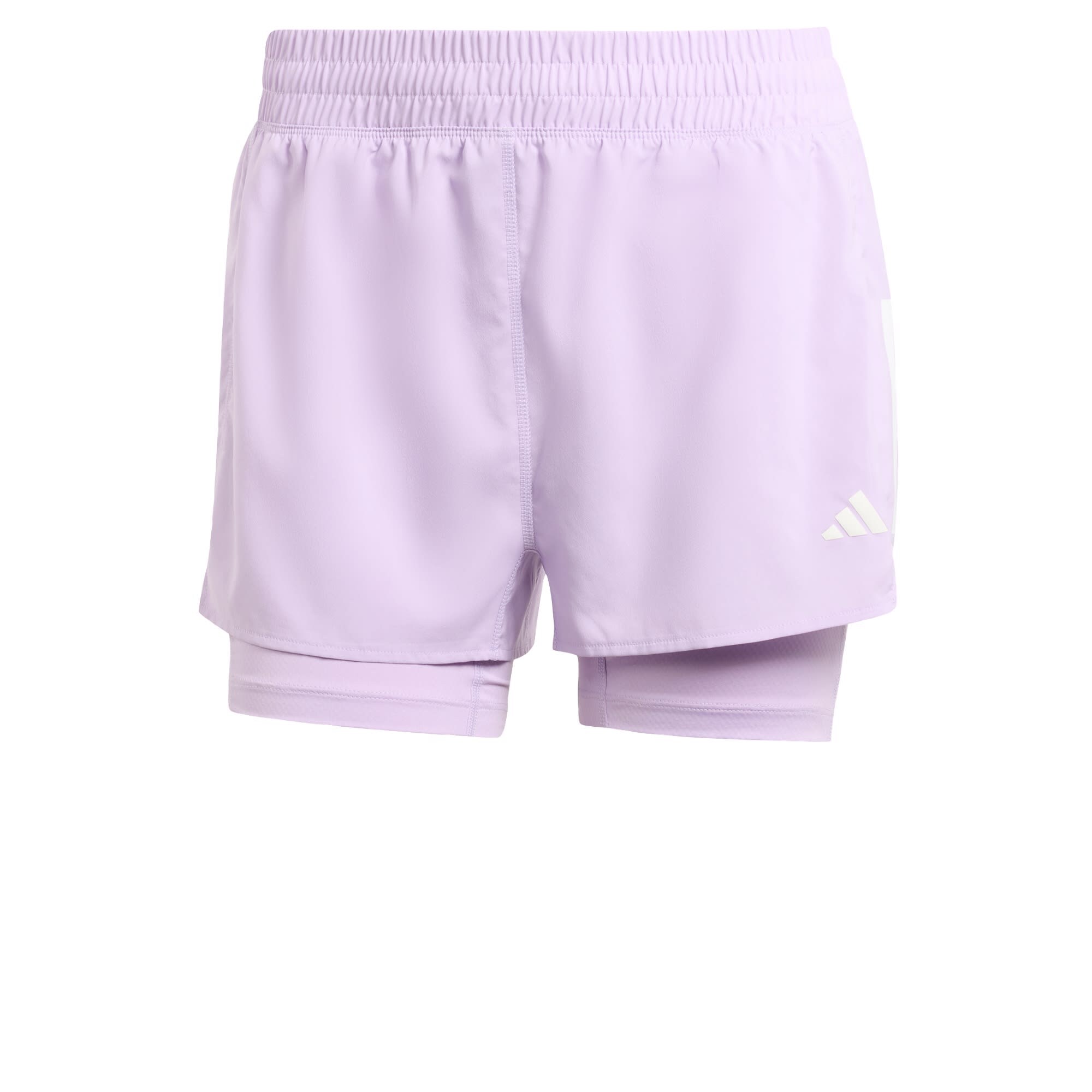 ADIDAS PERFORMANCE Pantaloni sport Own the Run  mov liliachiu / alb