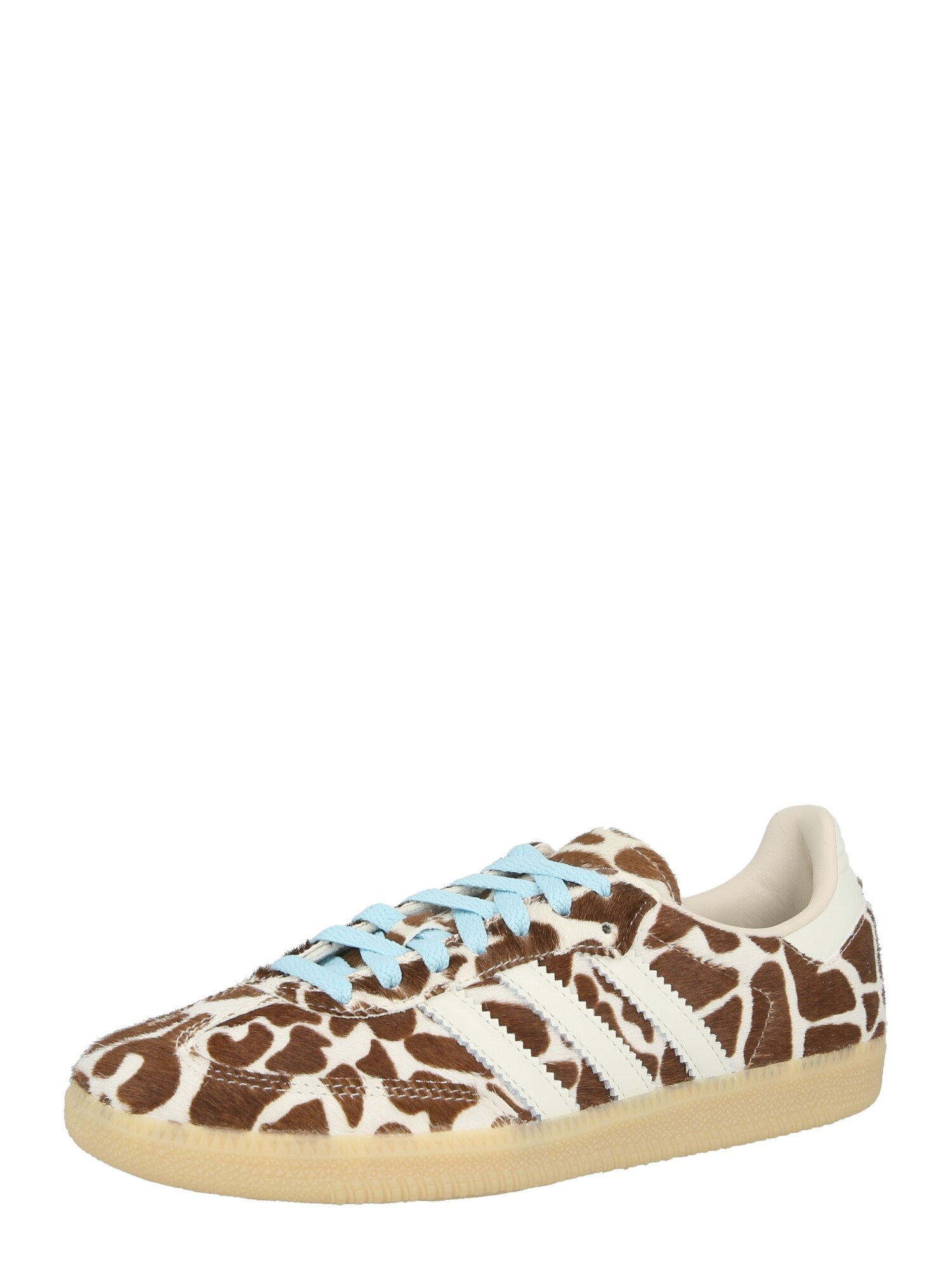 ADIDAS ORIGINALS Sneaker low 'SAMBA'  bej deschis / azuriu / maro