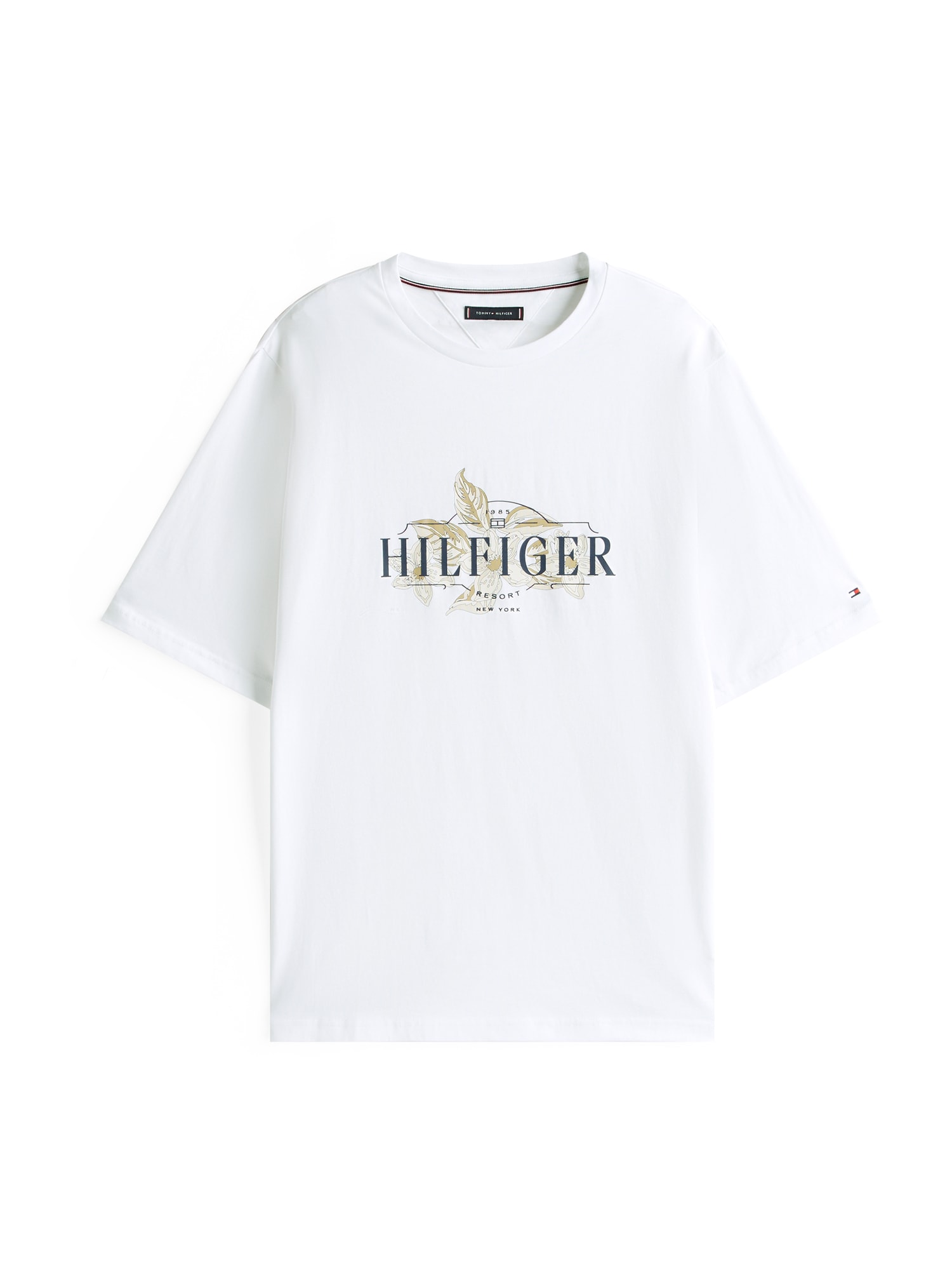 Tommy Hilfiger Big & Tall Póló  teveszín / ekrü / tengerészkék / fehér akciós termékkép 1