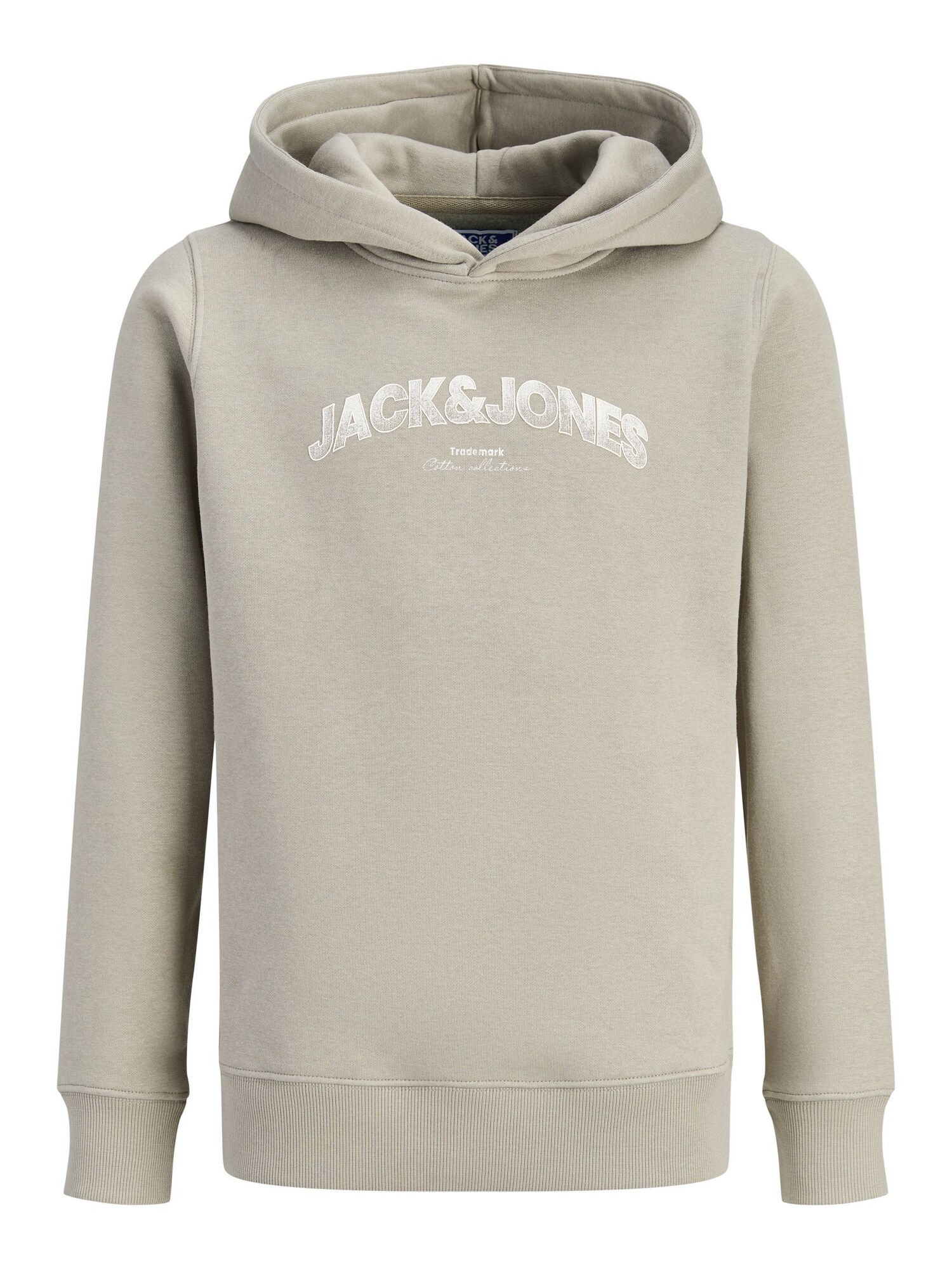 Jack & Jones Junior Mikina 'JJAVERY'  pastelovo zelená / biela