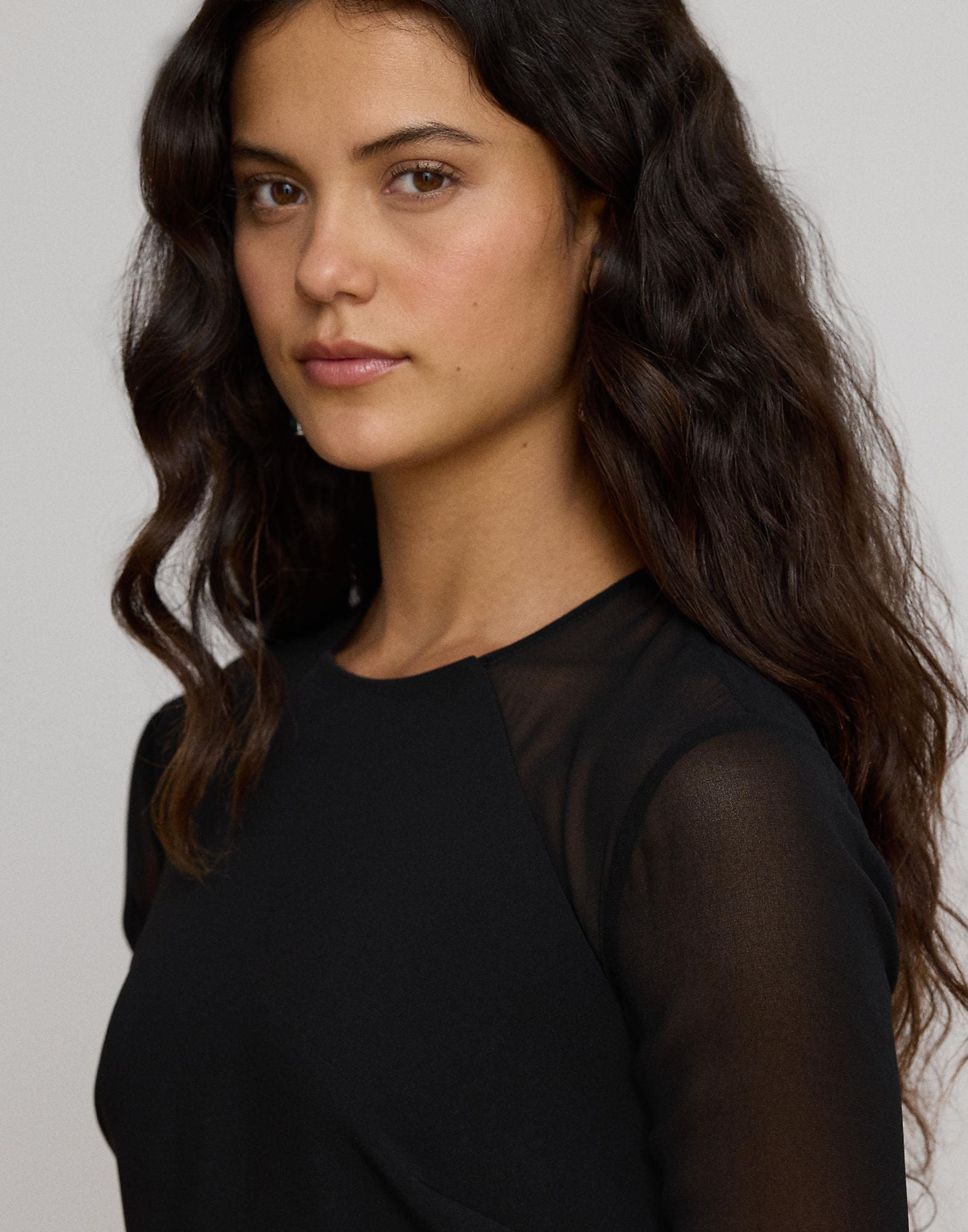Lauren Ralph Lauren Vestido de noche  negro – imagen 12