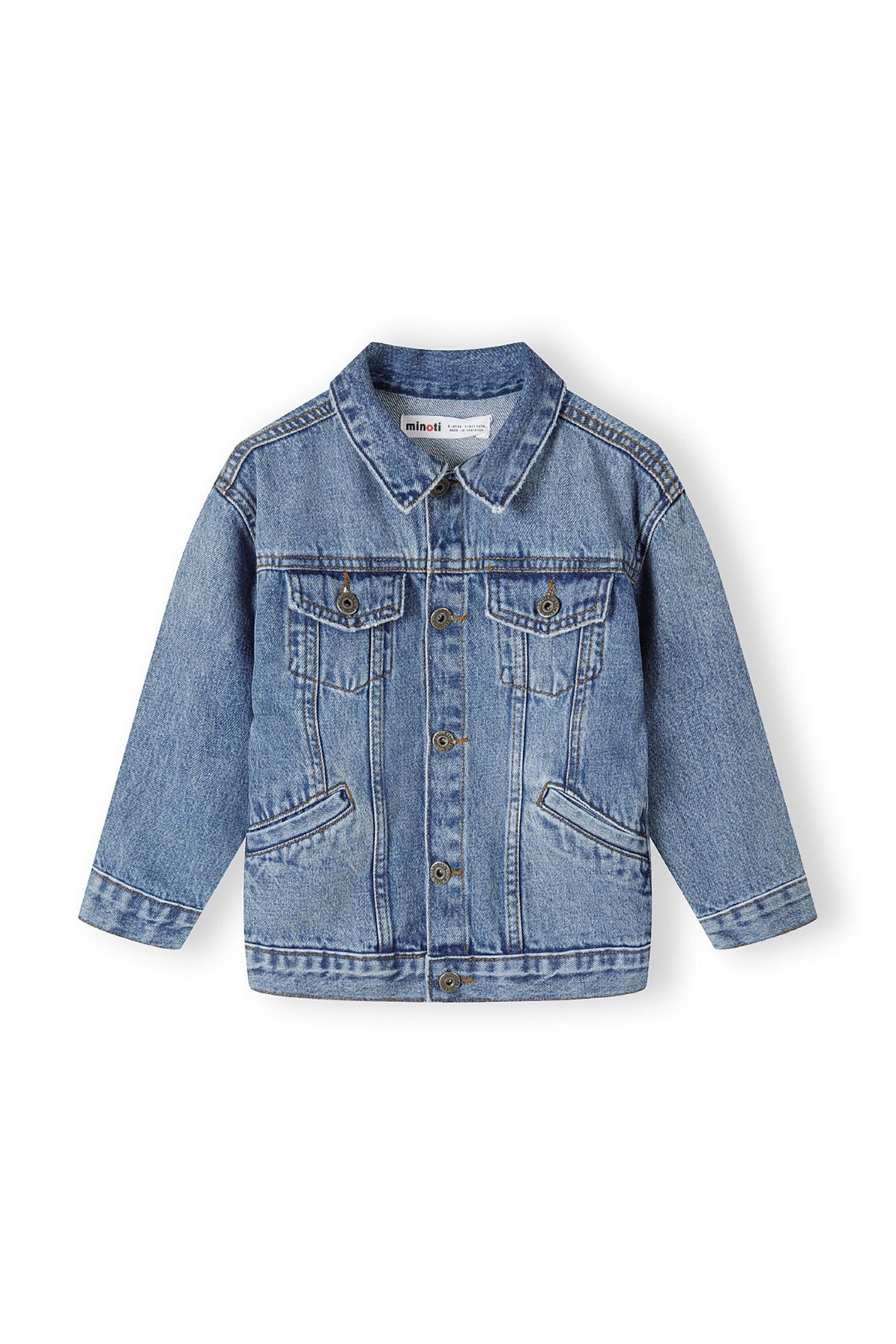 MINOTI Geacă de primăvară-toamnă  albastru denim