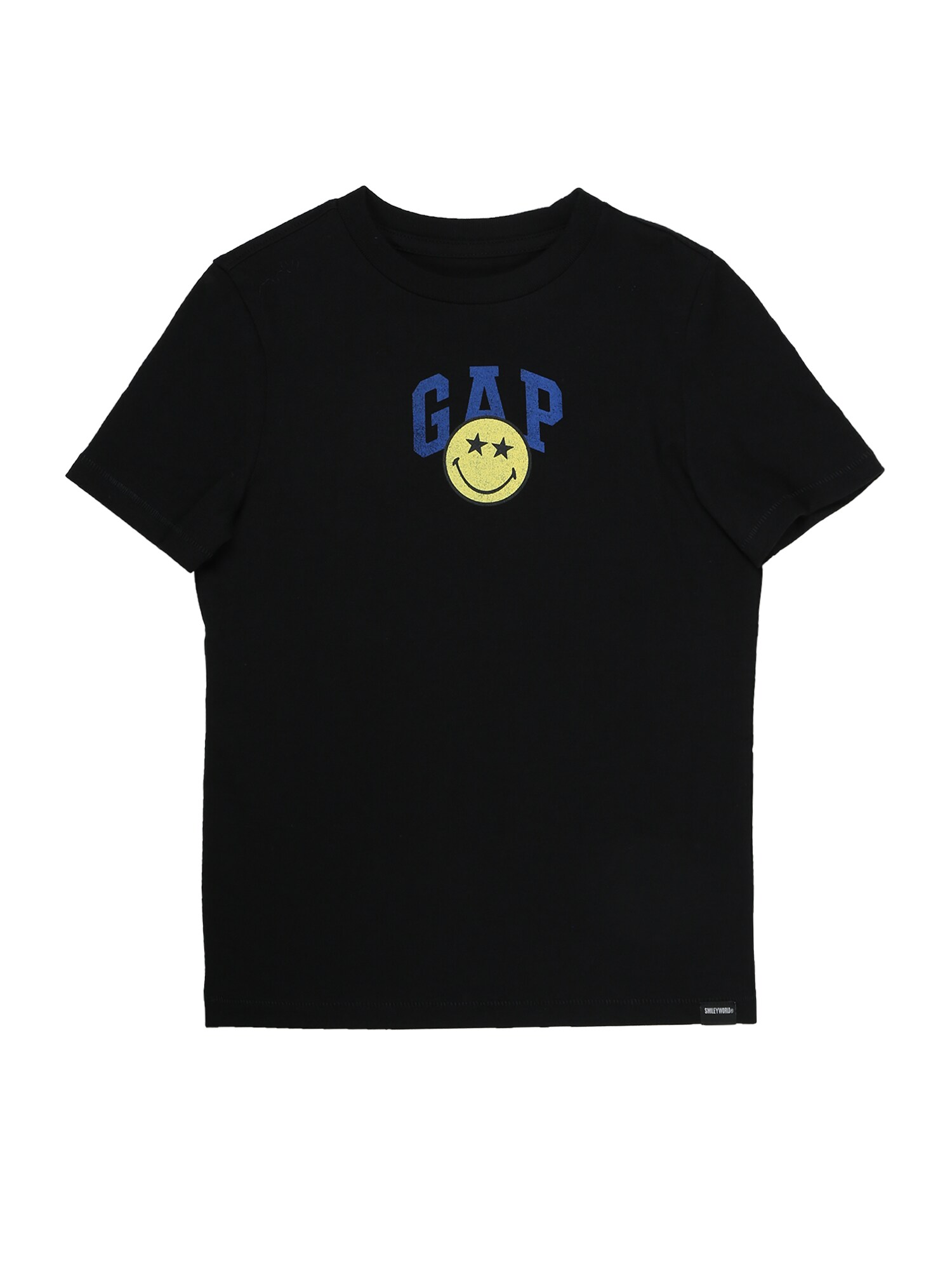 GAP Tričko 'EX HOT SS SMILEY50 GR T'  modrá / žltá / čierna