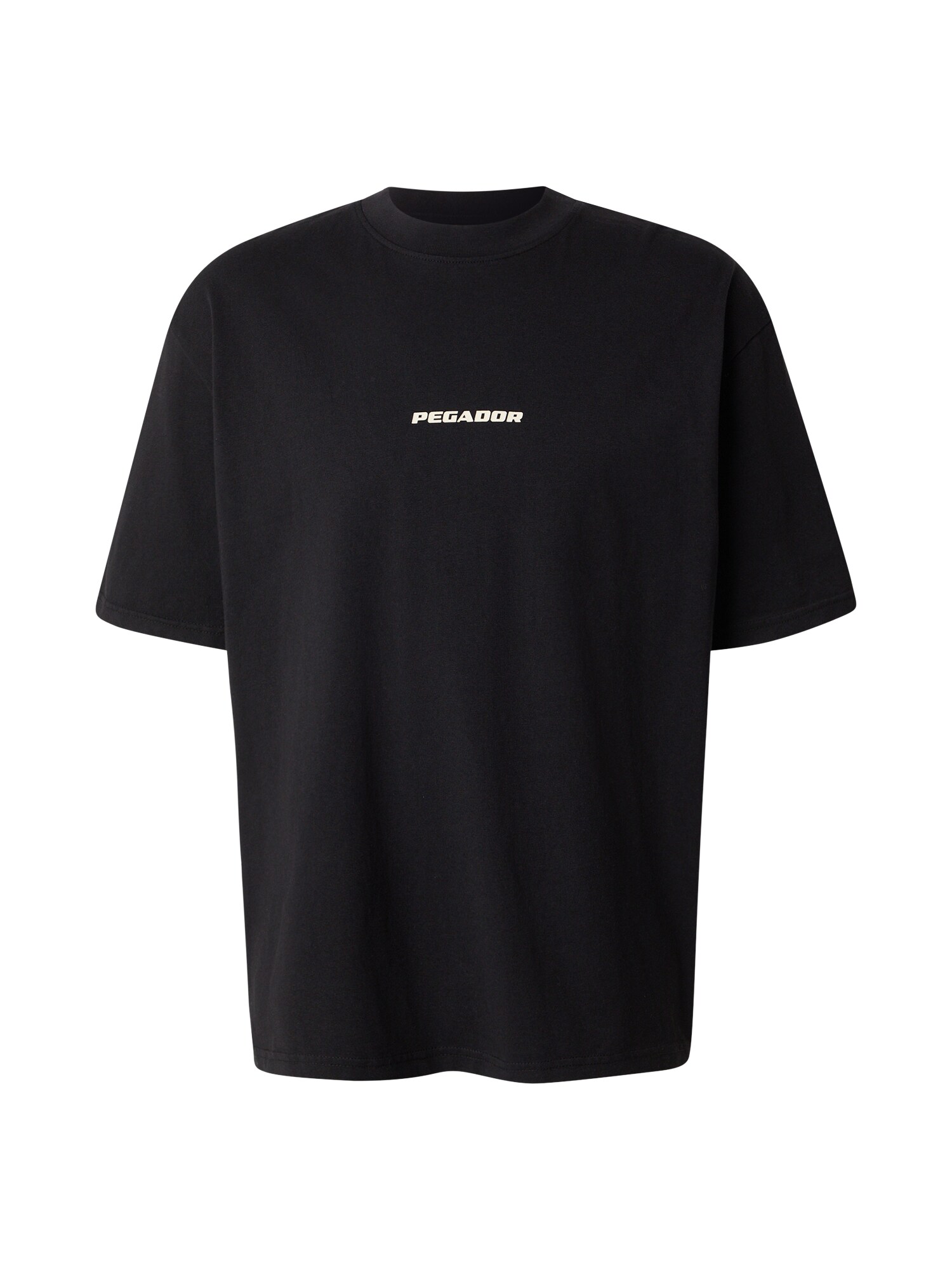 Pegador Tricou 'Colne'  negru / alb