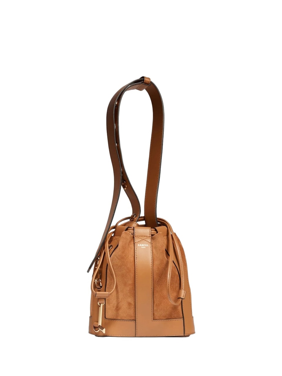 Axelremsväska 'Lancel Sacs Seau S Femme Elles Camel'
