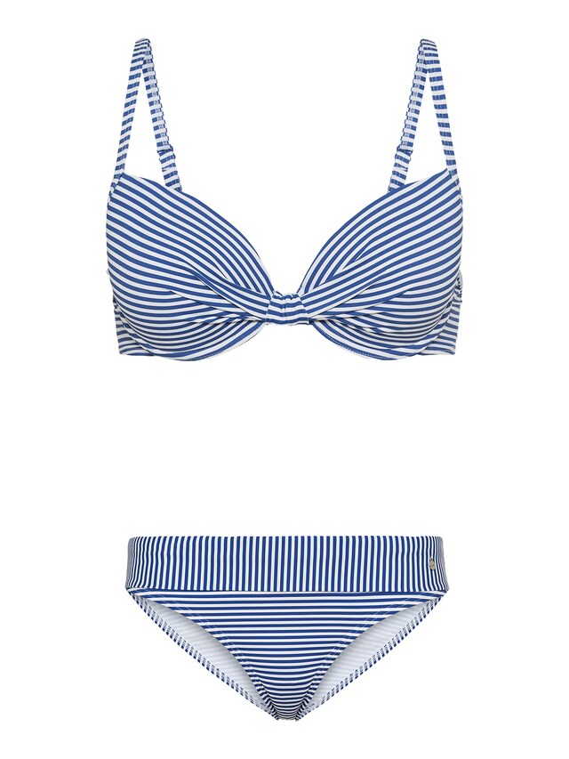 s.Oliver, Bikini, kék & fehér, 3 kép a 4 közül