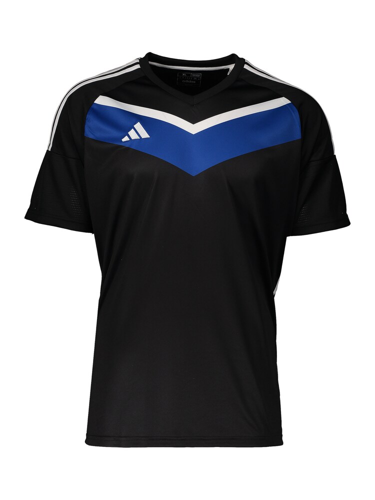 ADIDAS PERFORMANCE Trikot 'Custom' Jungen Größe 128 blau / schwarz / weiß