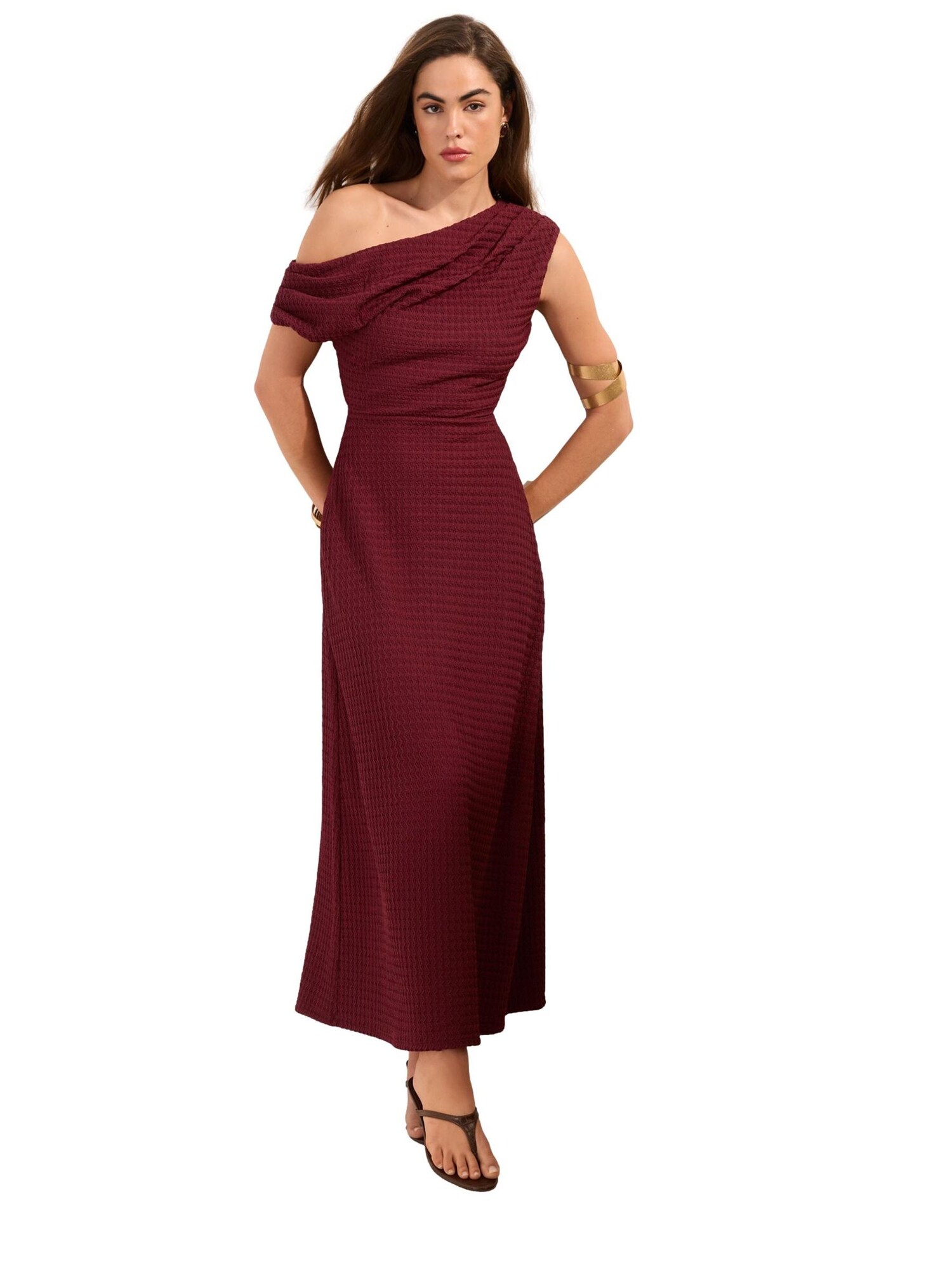Friends Like These Rochie  roșu burgundy