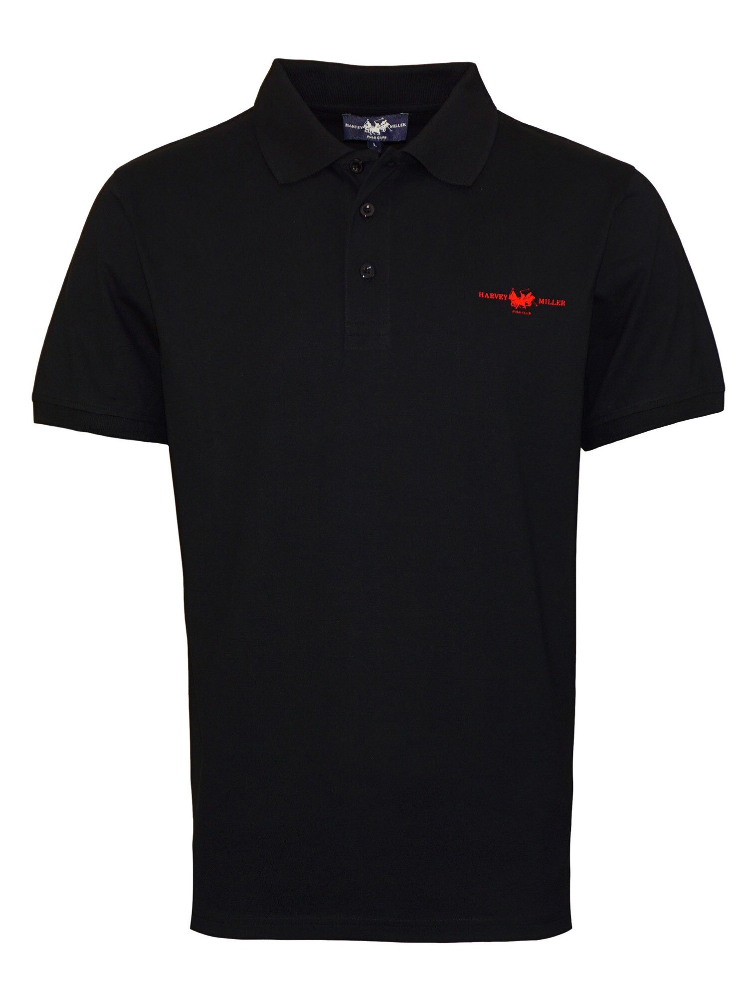 HARVEY MILLER Tricou  roșu / negru