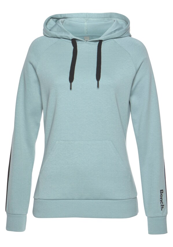 BENCH, Tréning póló 'Lounge Hoodie', zöld, 1 kép a 4 közül