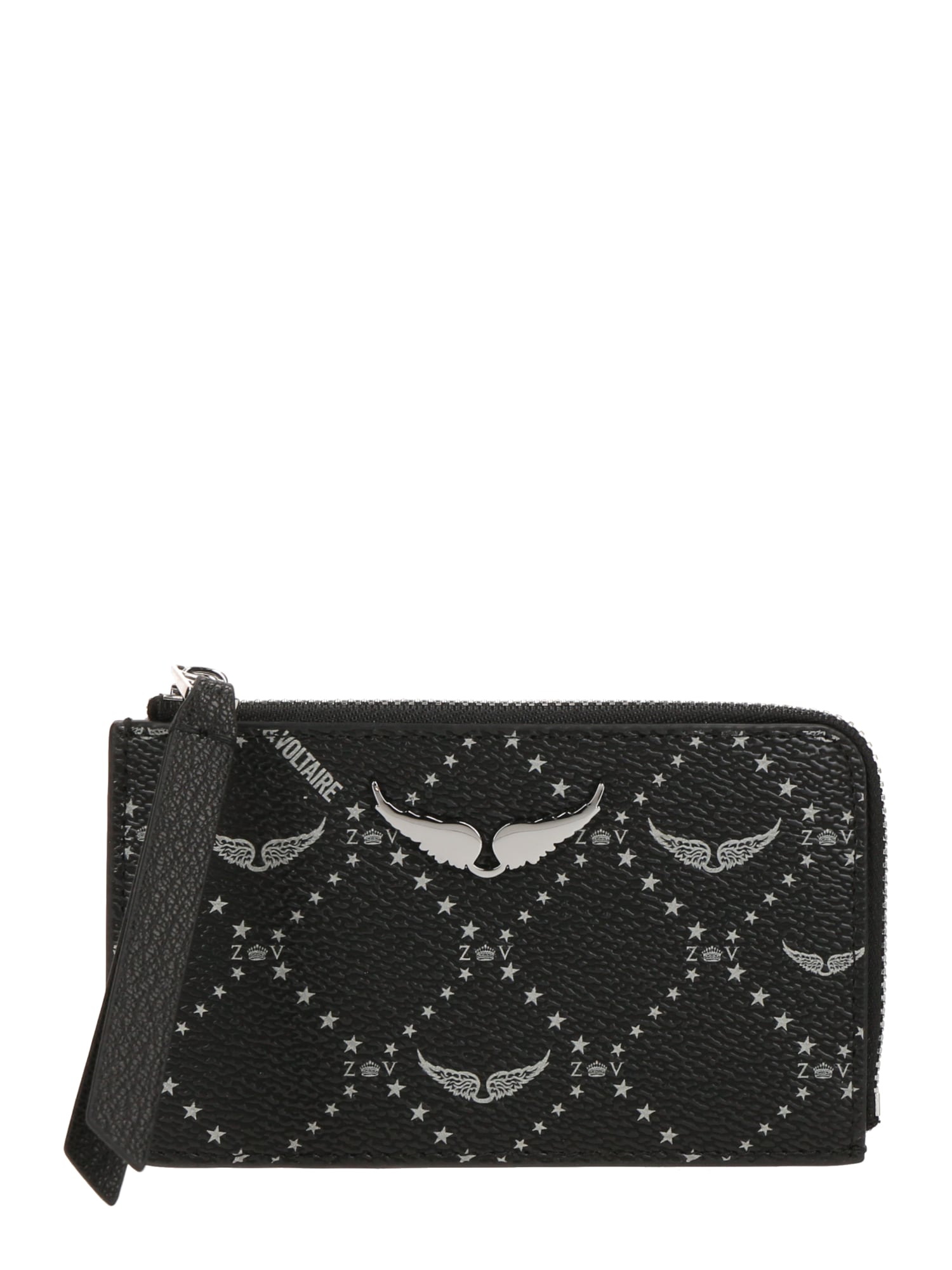 Zadig & Voltaire Etui  gri deschis / negru