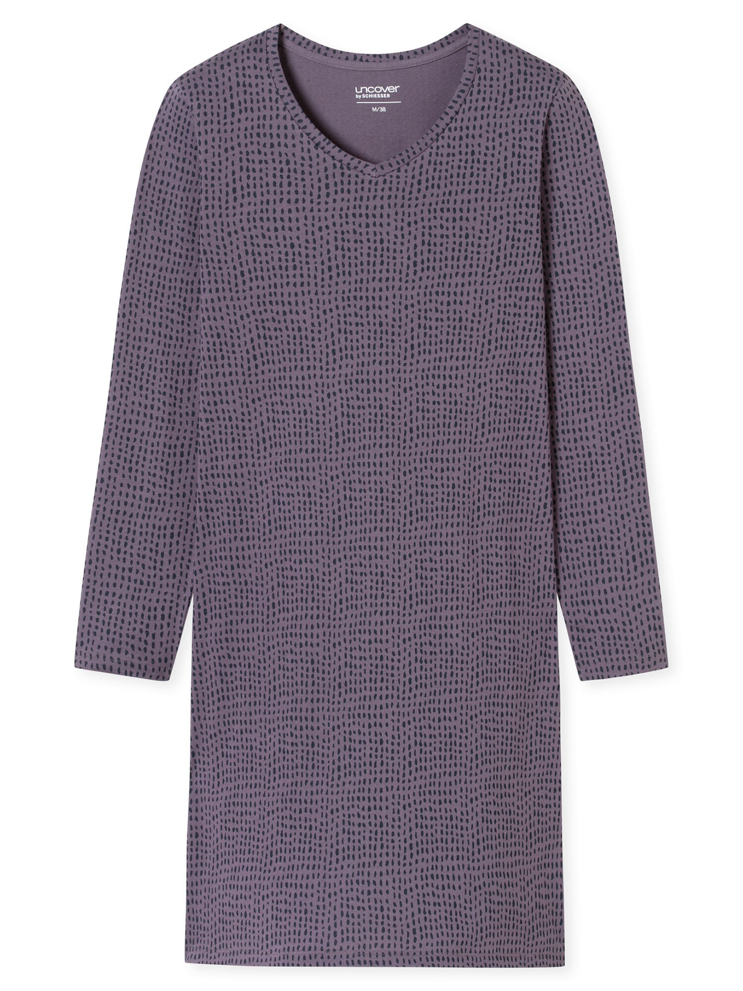 Schiesser Nachthemd ' Uncover Nightwear ' Pruim