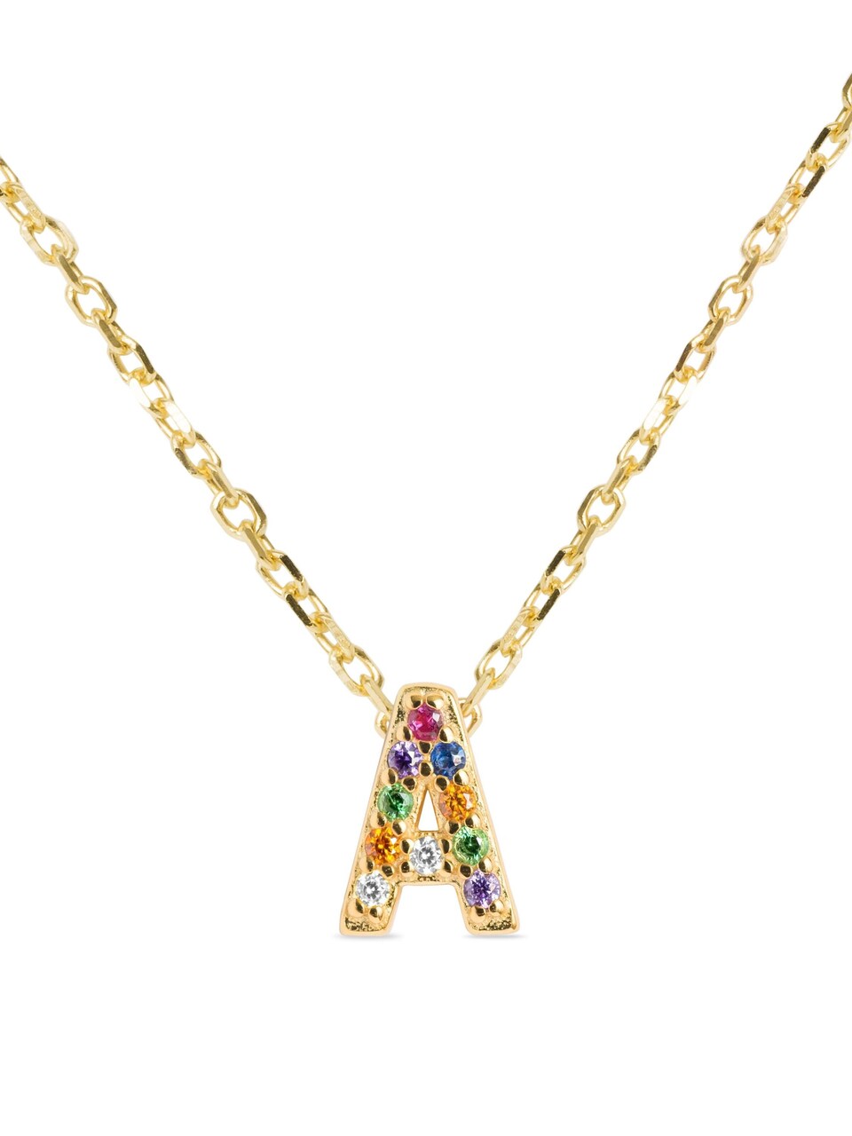 Halsband 'Alphabet' guld