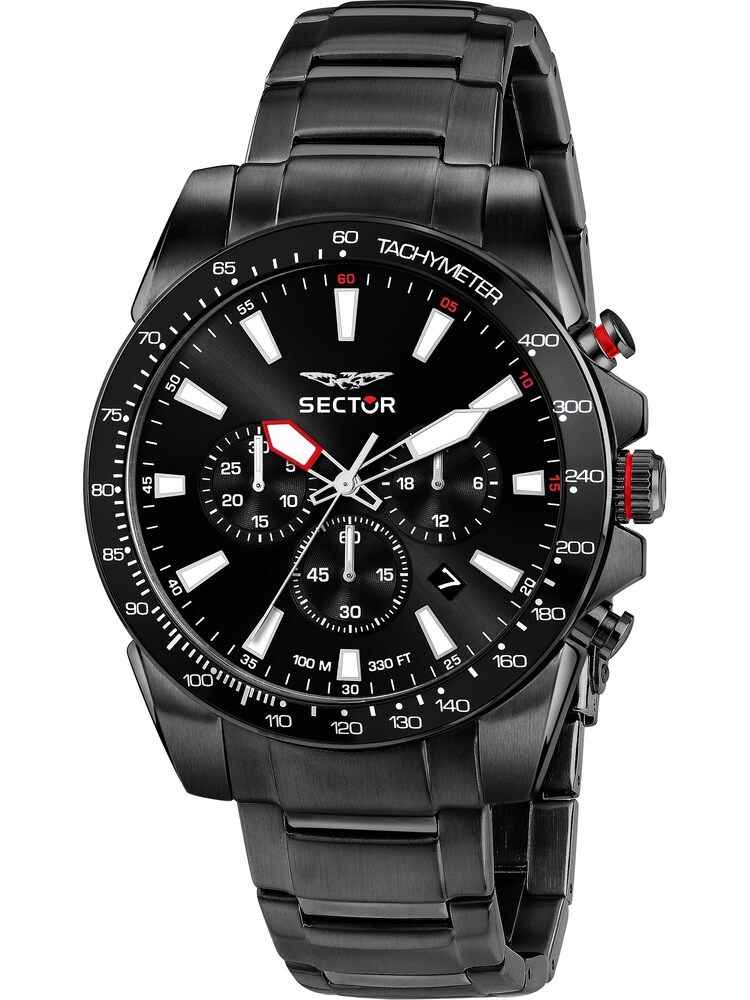 SECTOR Uhr Herren Größe One Size schwarz / weiß