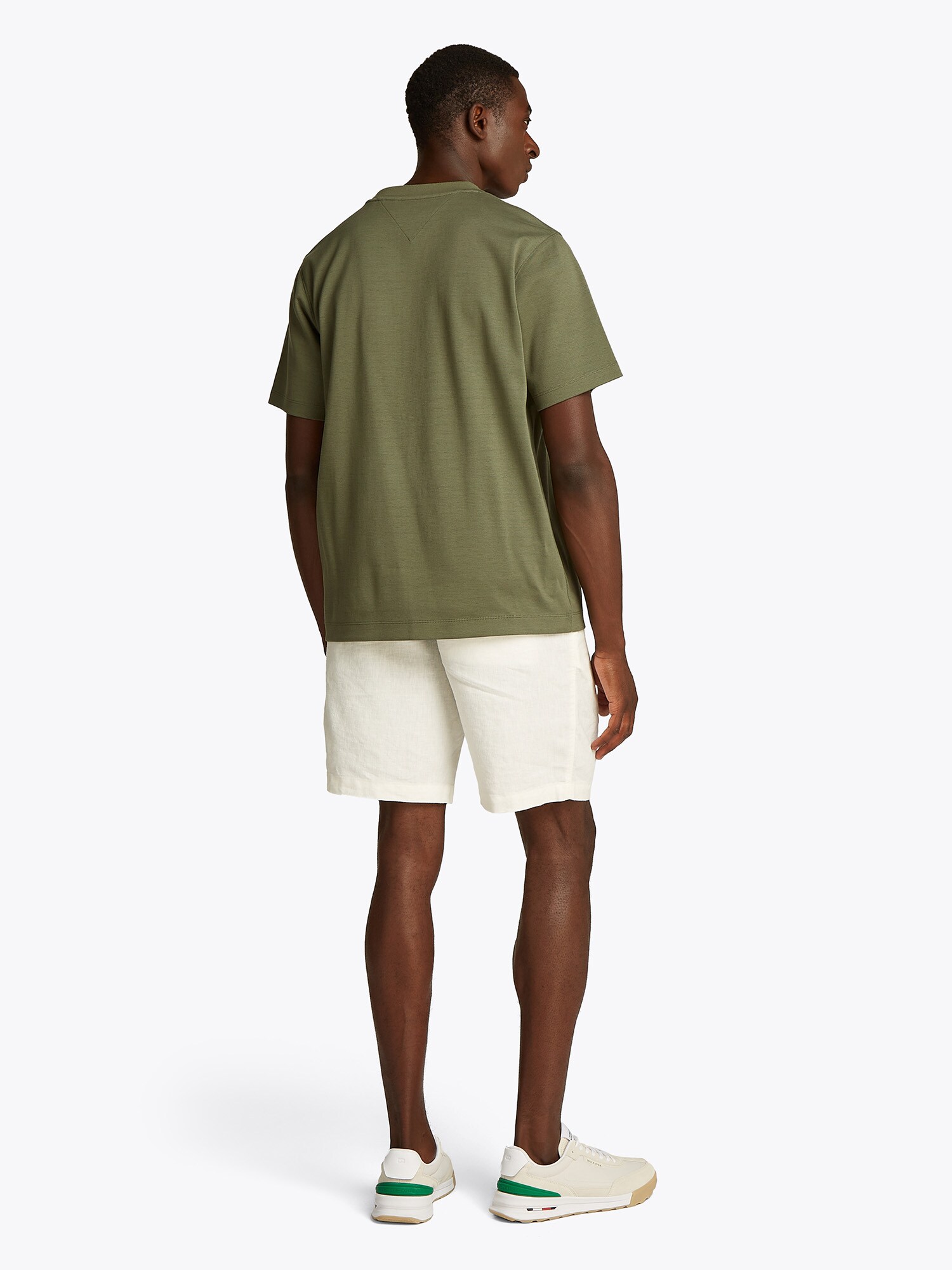 TOMMY HILFIGER Tričko žltá / olivová / červená / biela (obrázok 3)