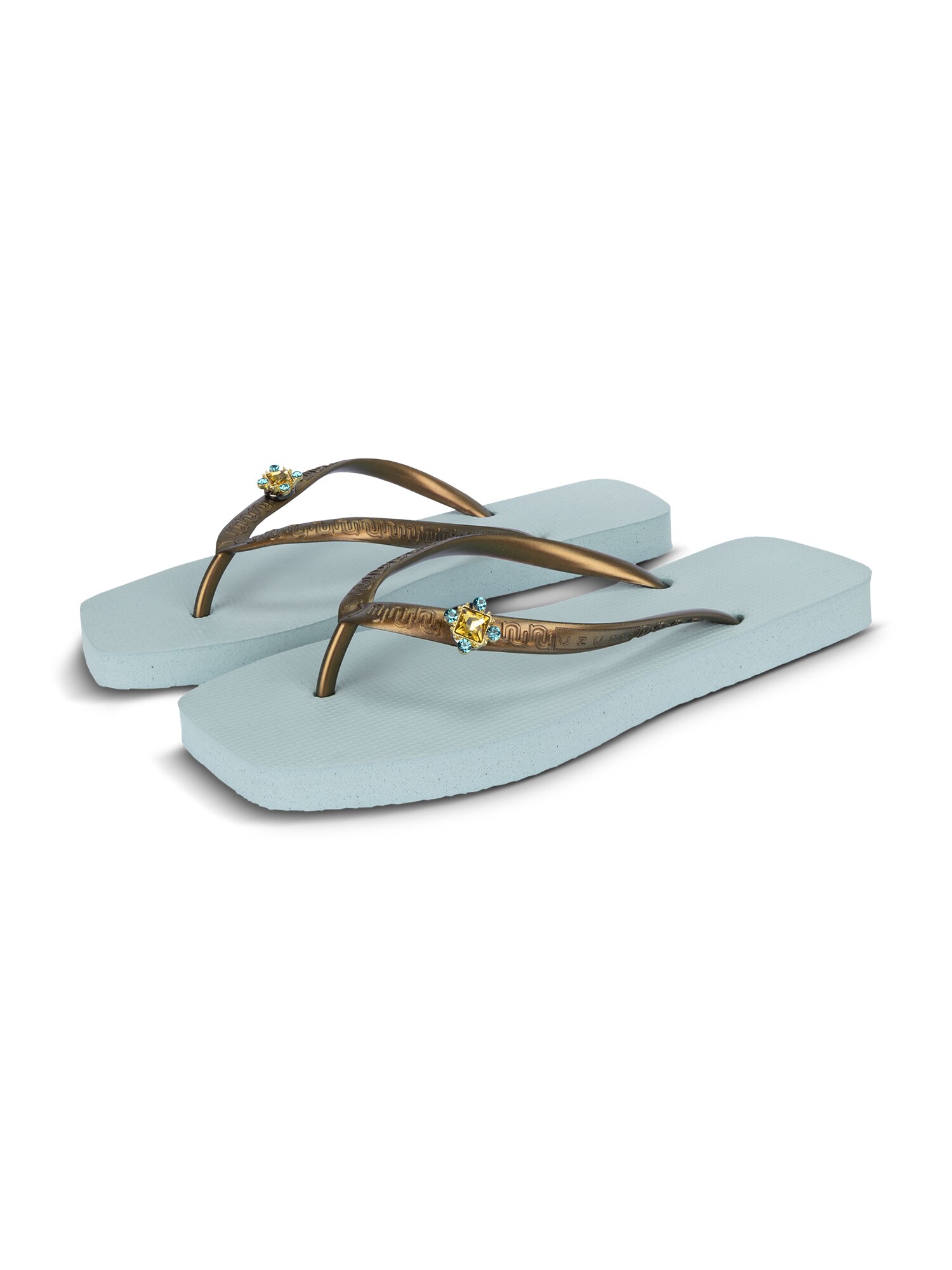 Thumbnail - Uzurii Luxury Footwear Zehentrenner Beach  Azul