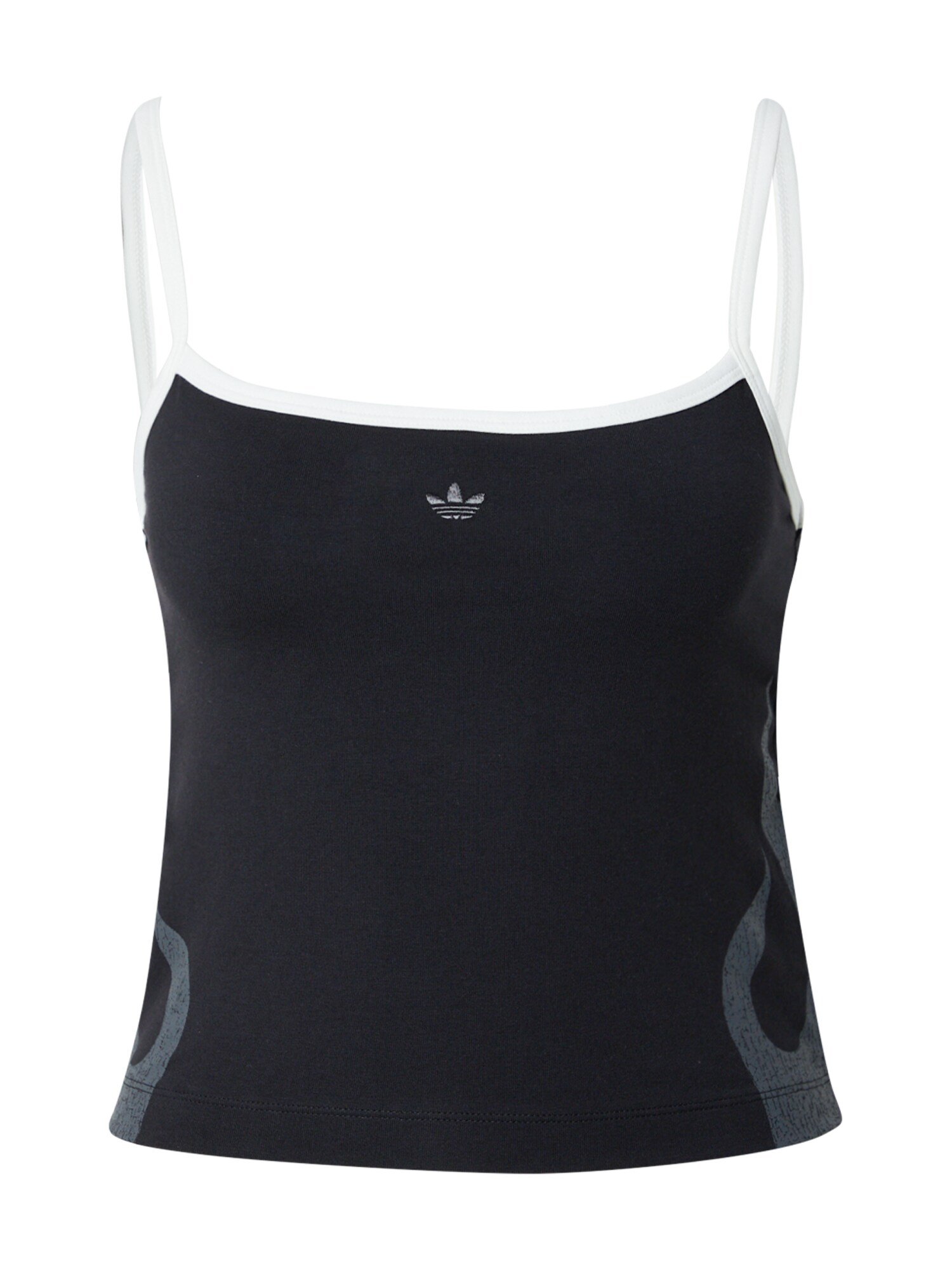 ADIDAS ORIGINALS Top 'Flames' krémová / sivá / čierna