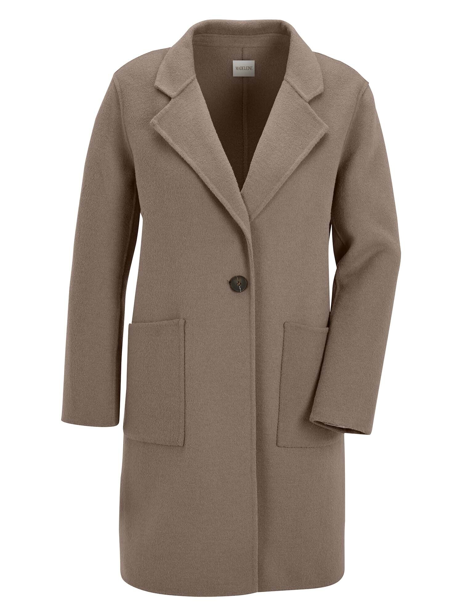 Madeleine Tussenmantel Taupe