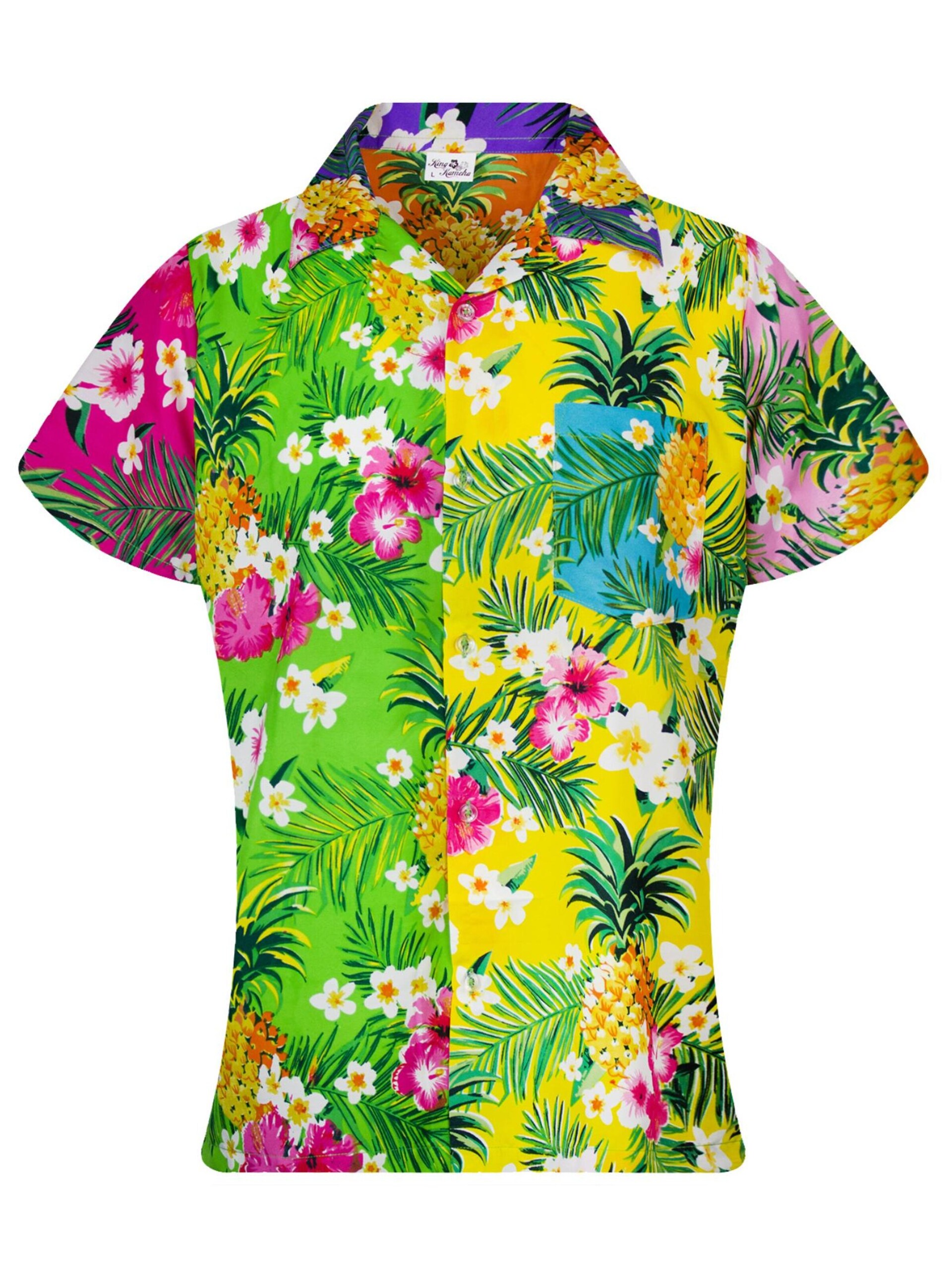 King Kameha Blus 'Pineapple Flowers' dam