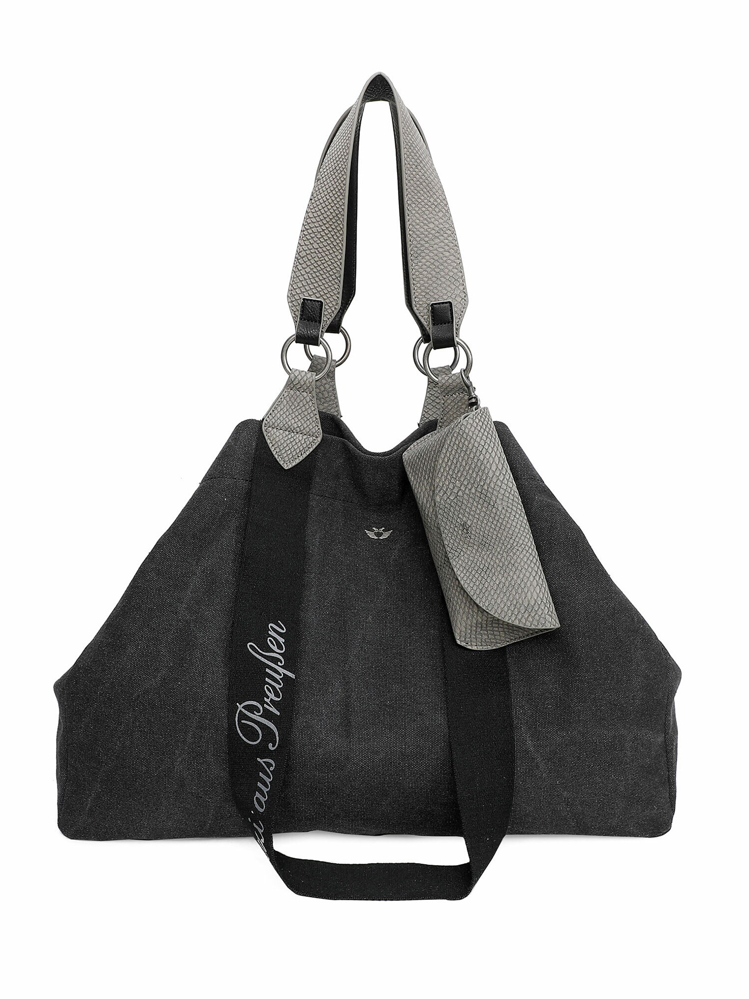 Fritzi Aus Preußen Shopper 'Izzy' Antraciet / Grijs Gemêleerd / Zwart