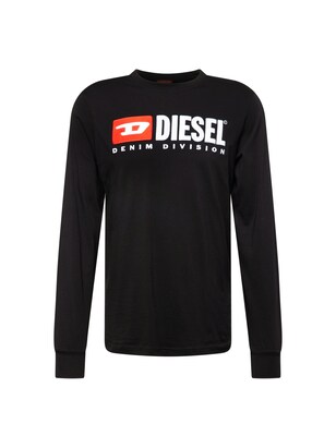 Diesel Shirt Rood / Zwart / Wit