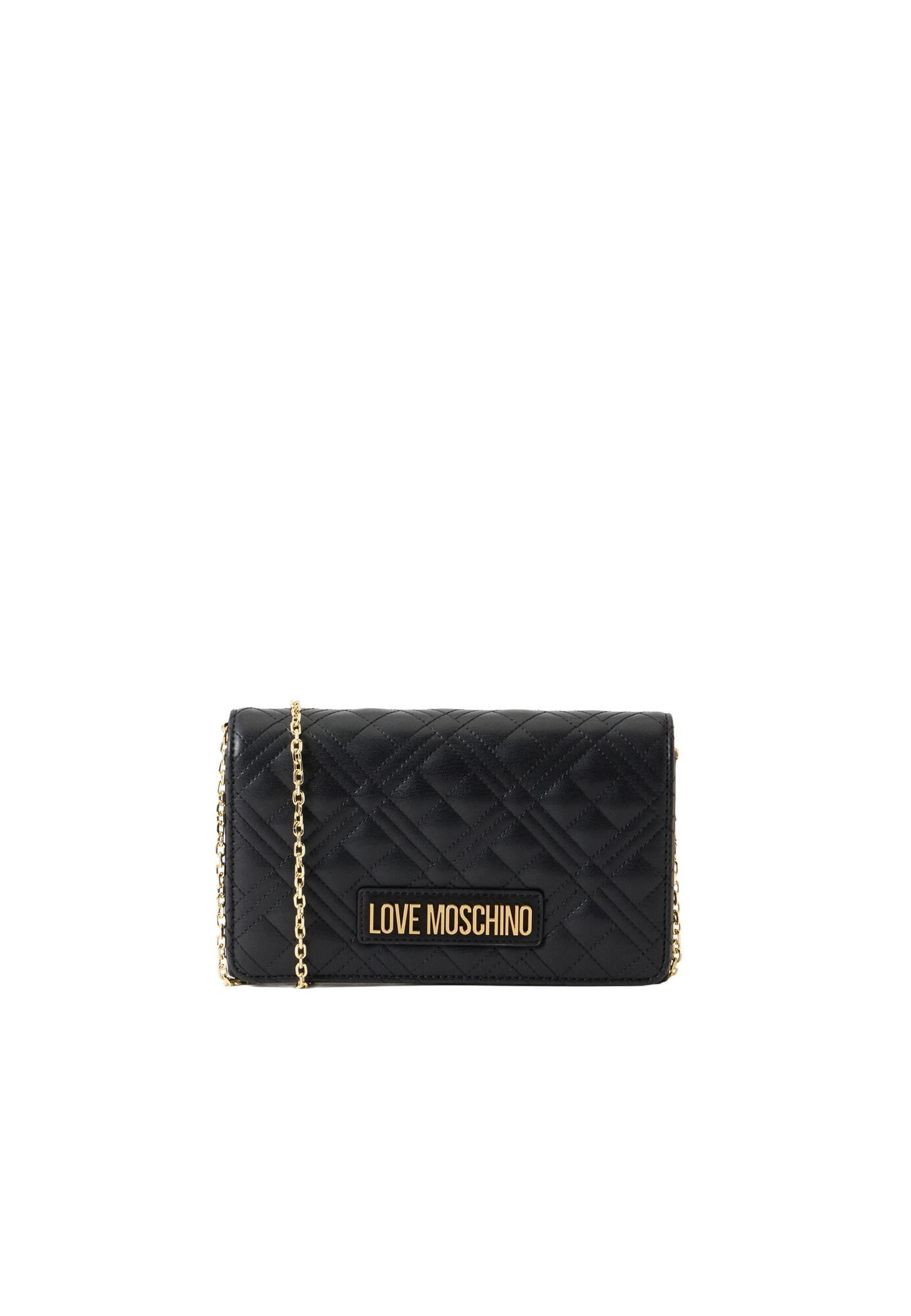 Love Moschino Taška cez rameno  zlatá / čierna
