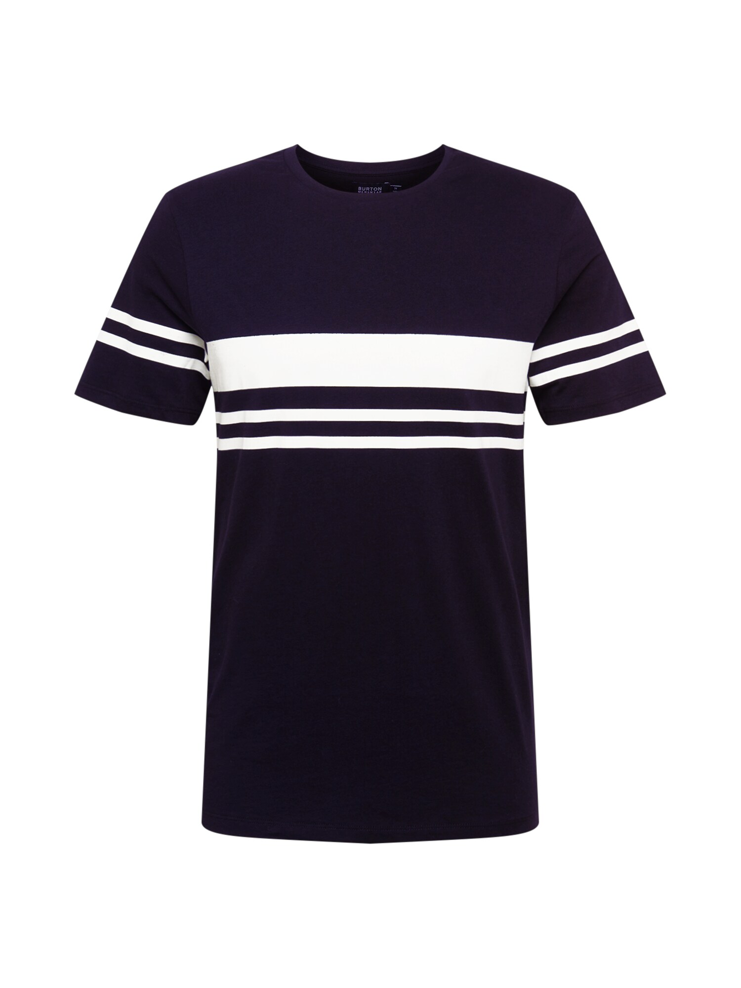 BURTON MENSWEAR LONDON Marškinėliai  juoda / balta