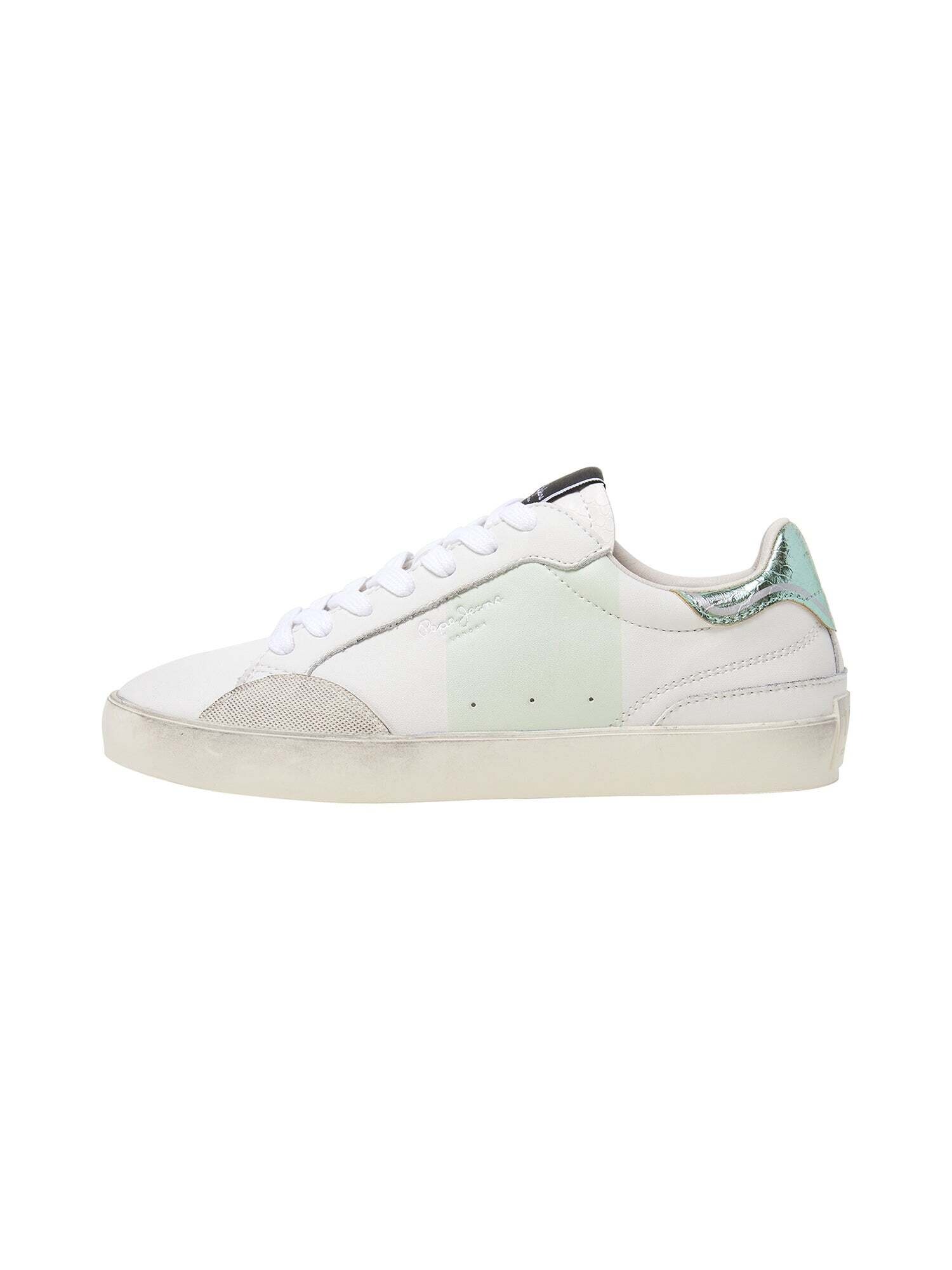 Pepe Jeans Zapatillas deportivas bajas 'Lane Studio' gris claro / menta / blanco – imagen 1
