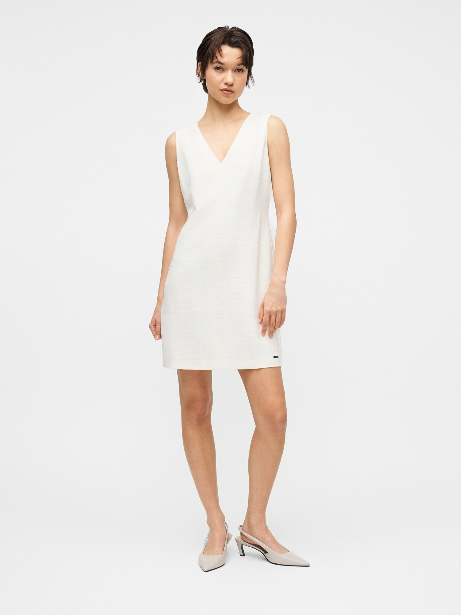 Calvin Klein Šaty  biela (obrázok 4)